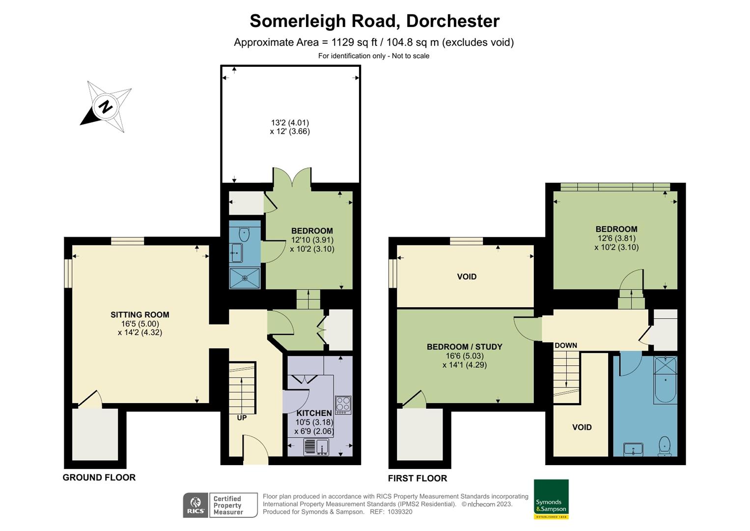 Flat 7, Benjamin Ferrey House, Somerleigh Road, Dorchester floorplan