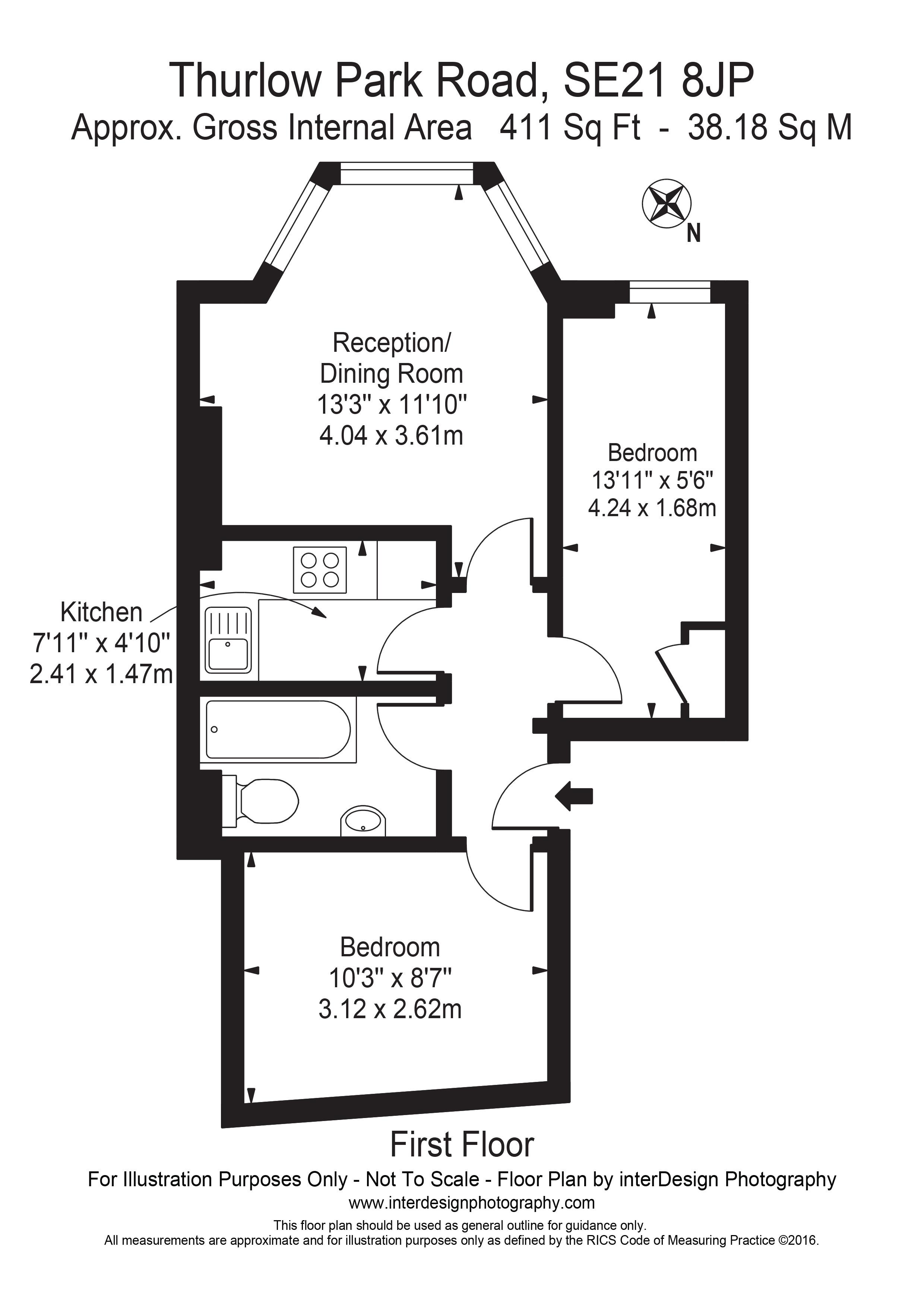 2 bed flat for sale in Thurlow Park Road, London SE21 - Zoopla