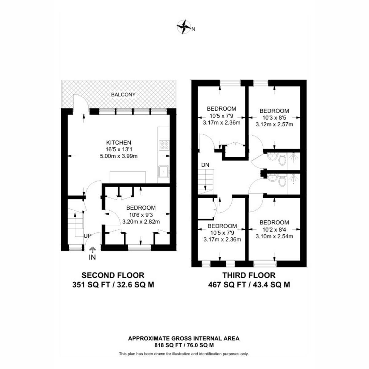 22, Naylor Road, London floorplan