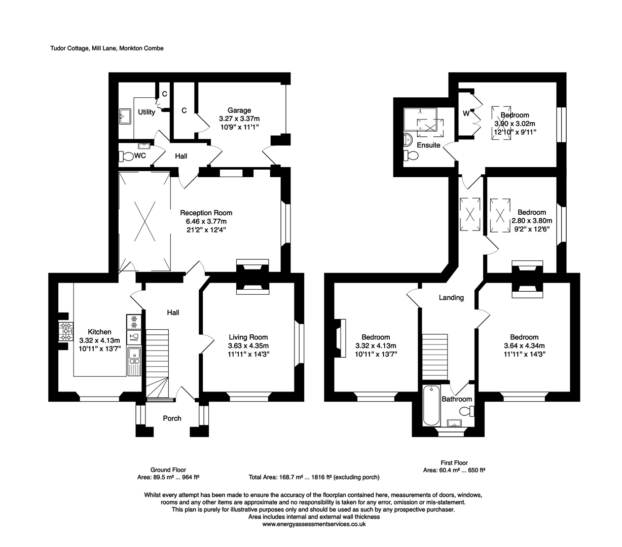 Tudor Cottage, Mill Lane, Bath floorplan