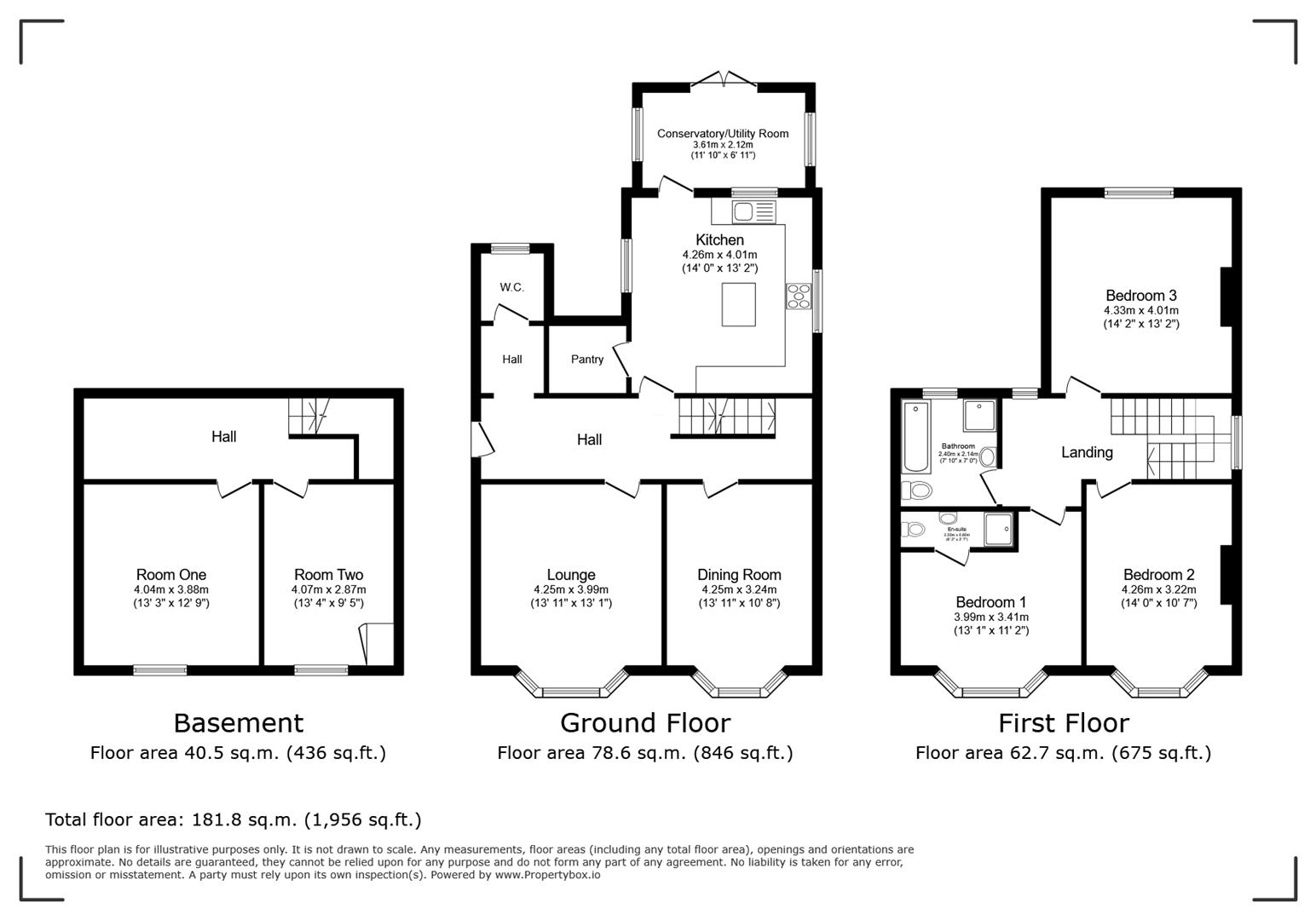 9, Rossiter Road, Rotherham floorplan
