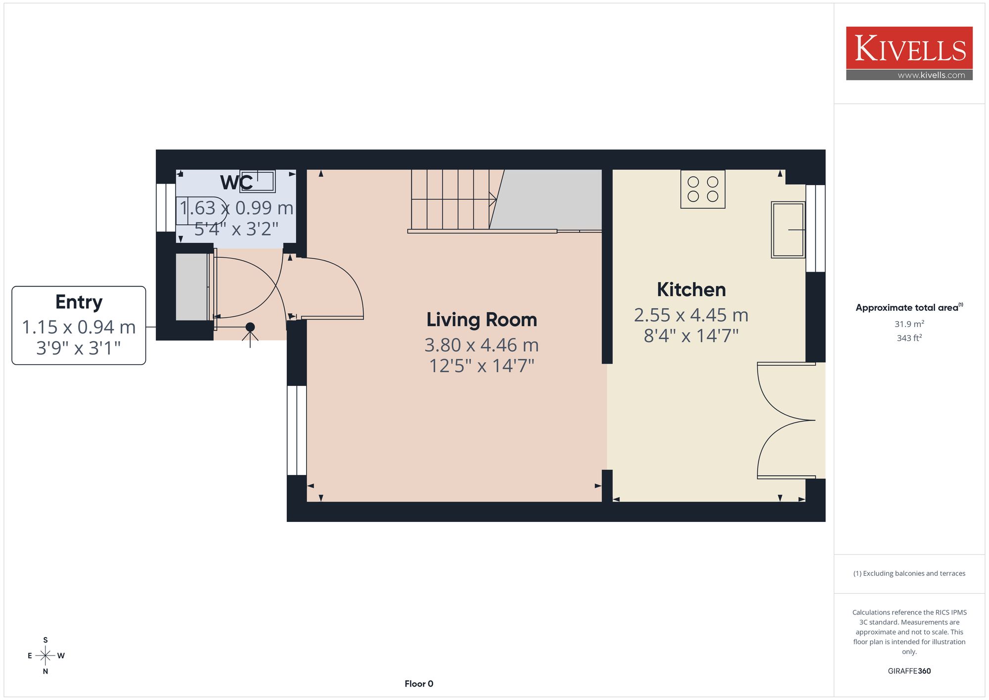 14 Harris Close, Callington floorplan