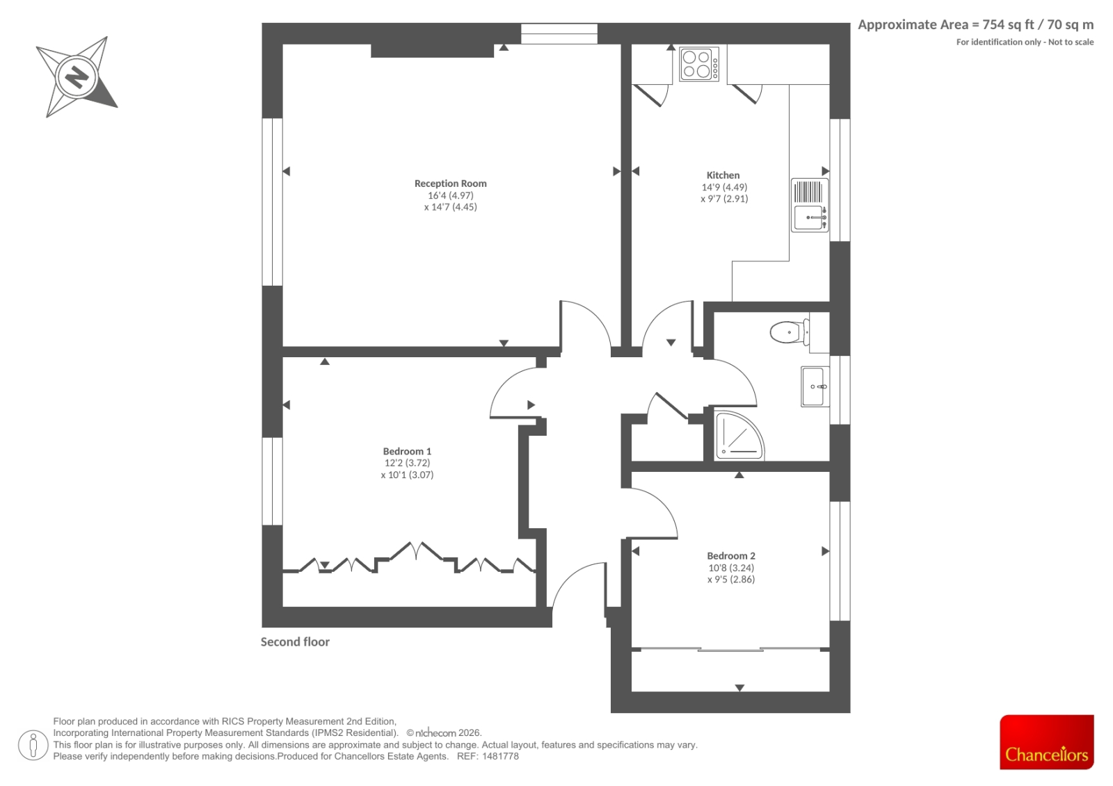 22, Rixman Close, Maidenhead floorplan