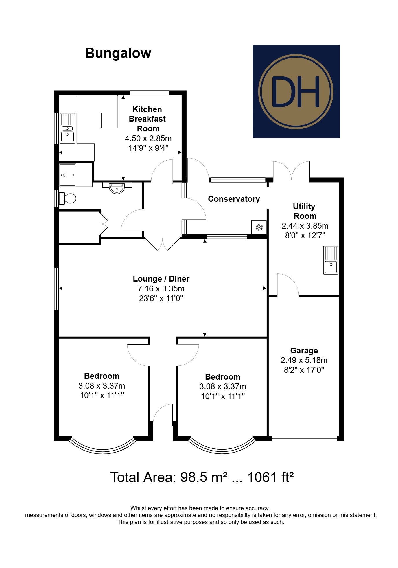59, Weald Bridge Road, North Weald, Epping floorplan