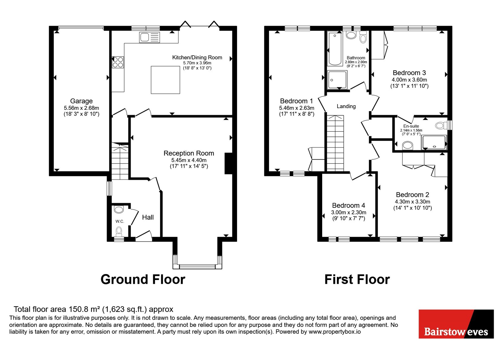 10, Burleigh Close, Essex floorplan