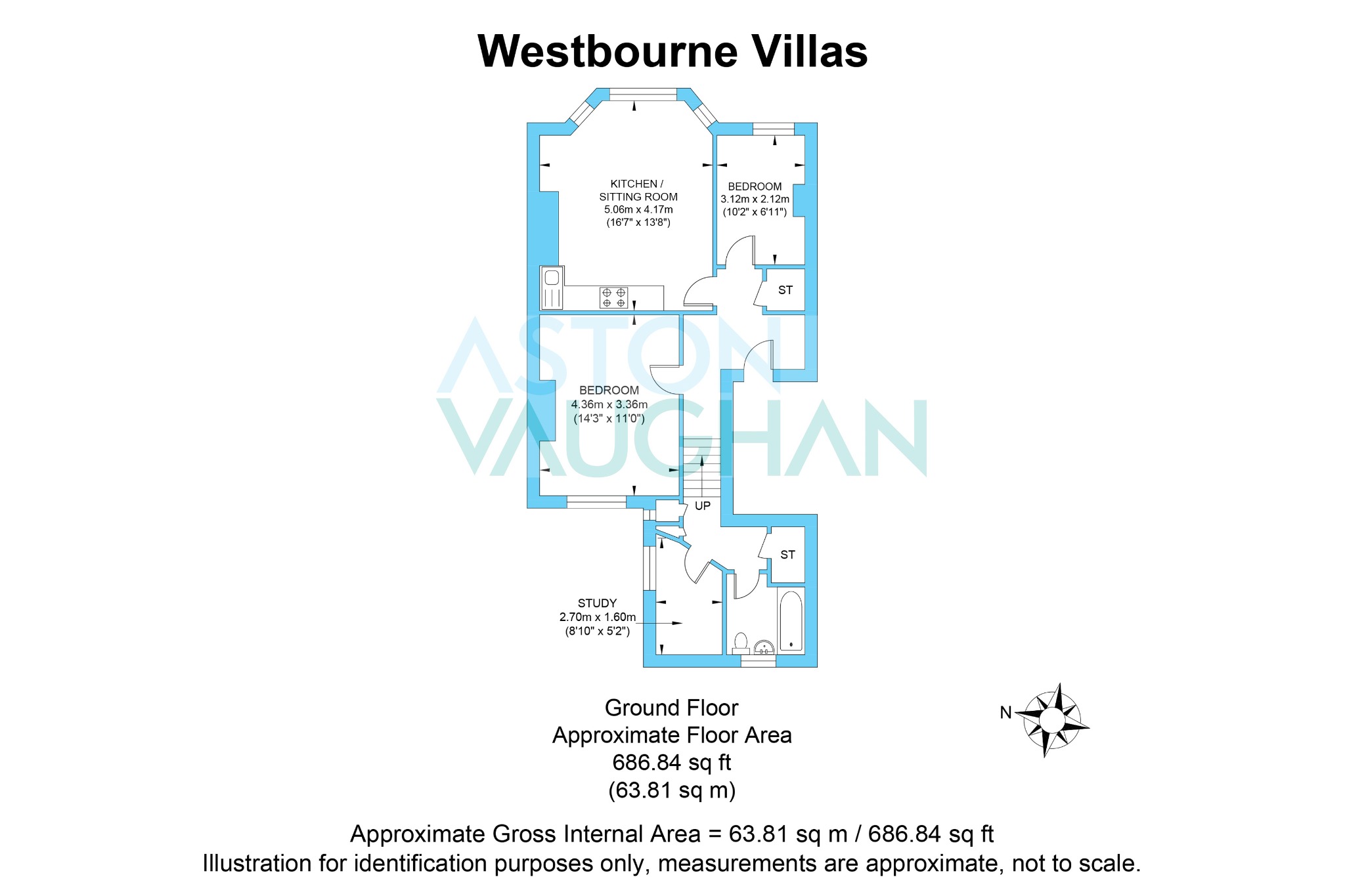12, Westbourne Villas, Hove floorplan