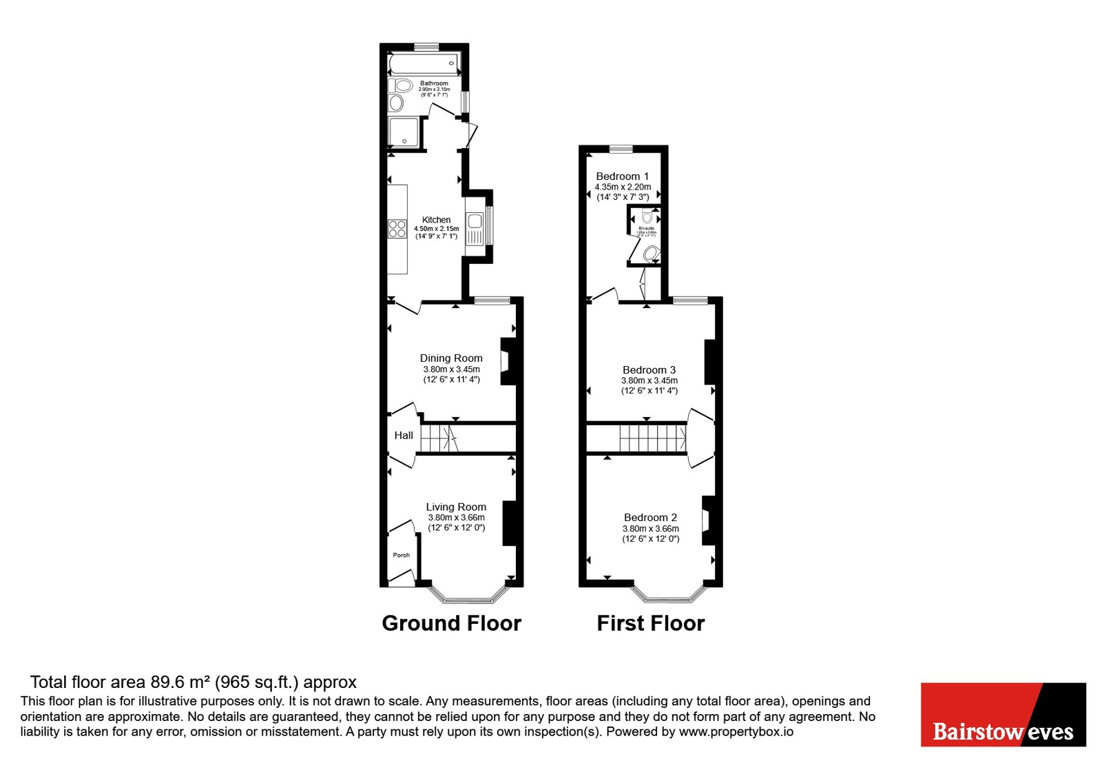 84, Birkbeck Road, Ilford floorplan