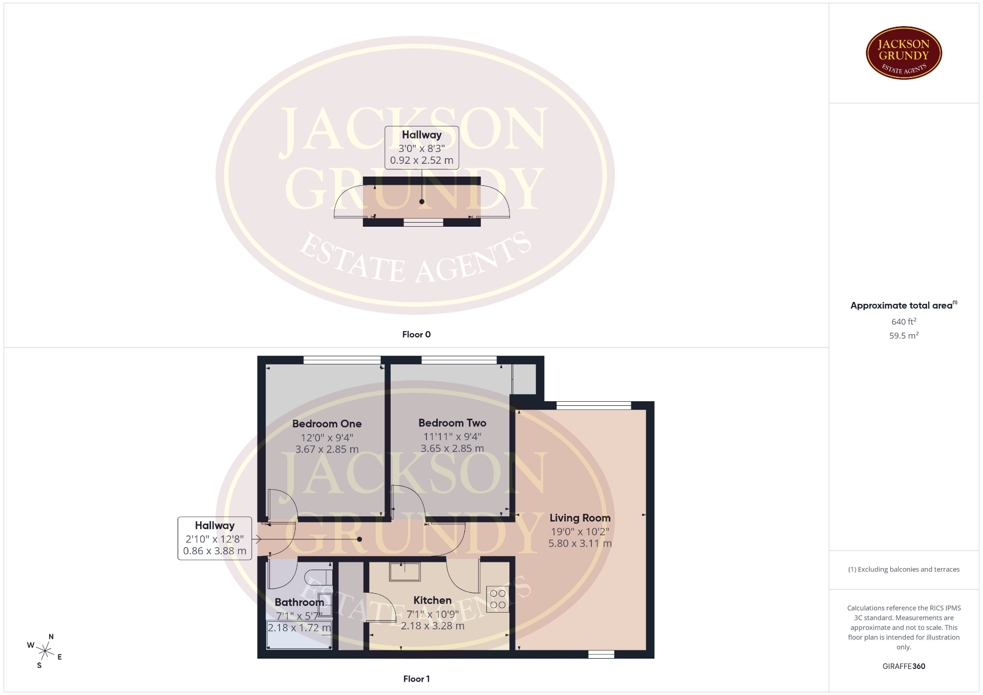 Flat 20 Wardens Lodge, North Street, Daventry floorplan