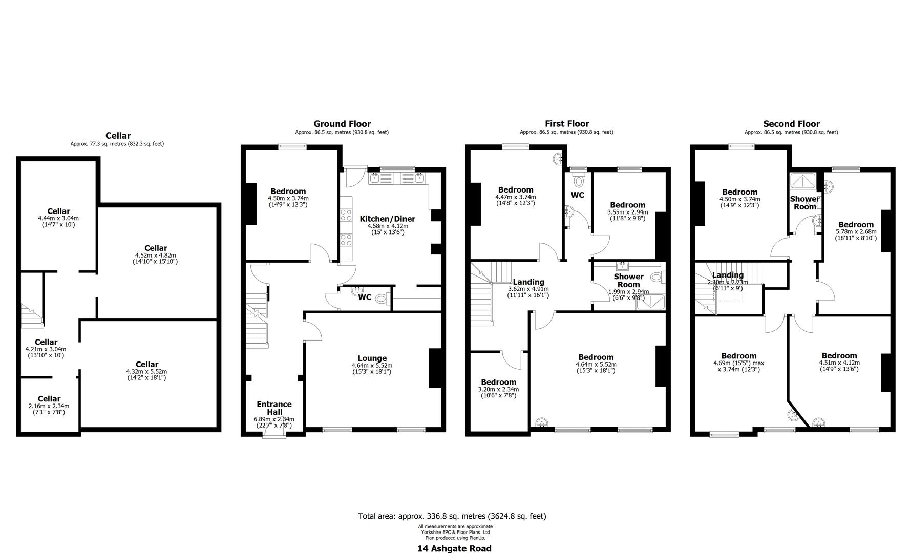 Ashgate Road, Sheffield floorplan