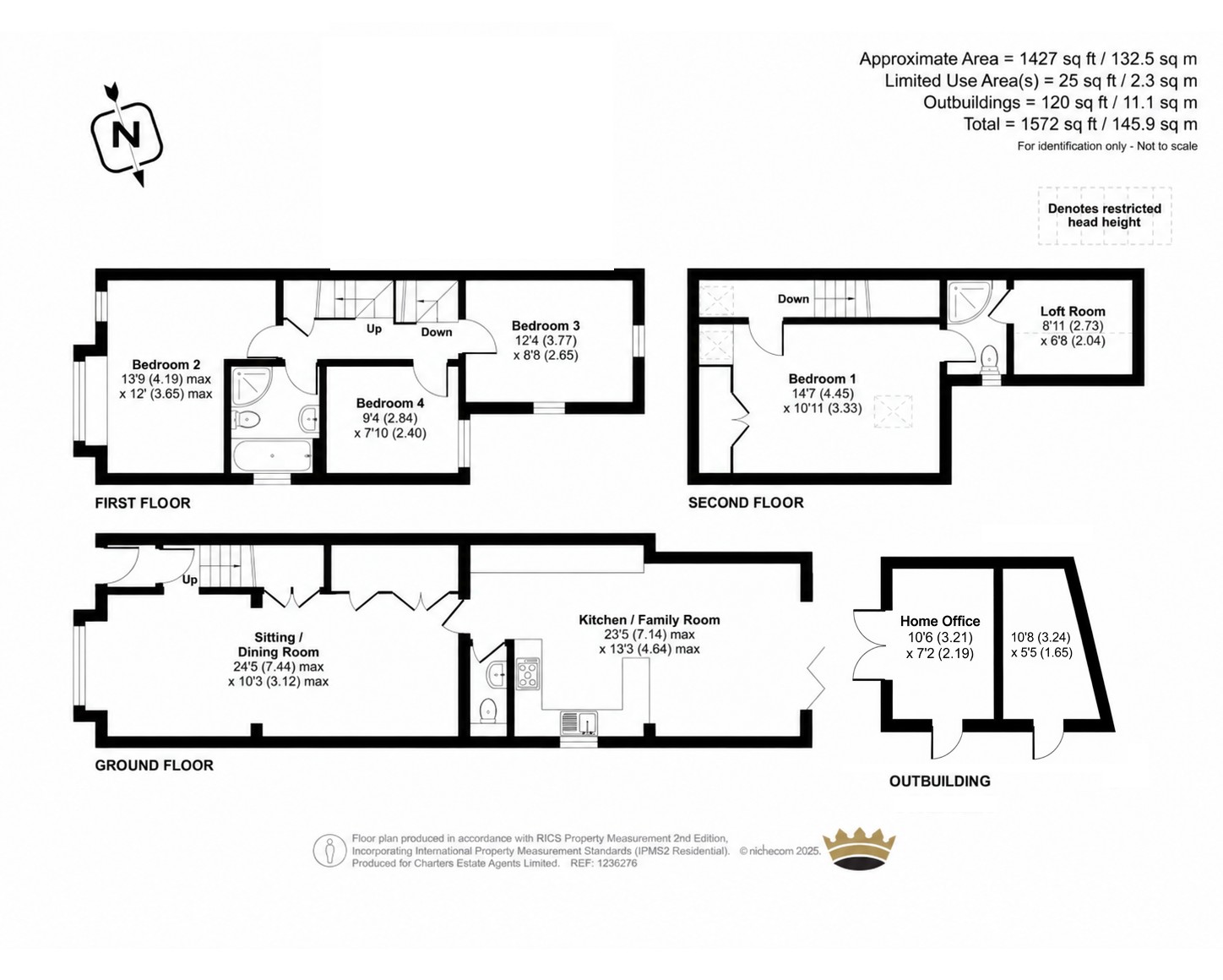 34, Monks Road, Winchester floorplan