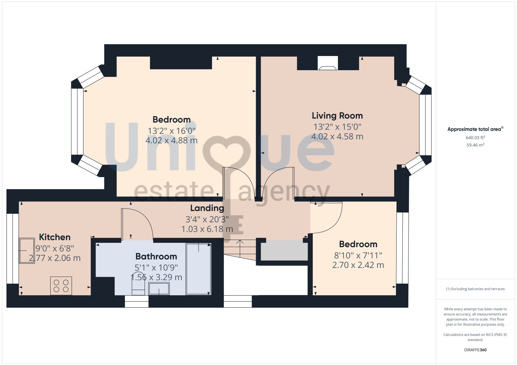 First Floor Flat 17,, St. Davids Road North, Lytham St. Annes floorplan