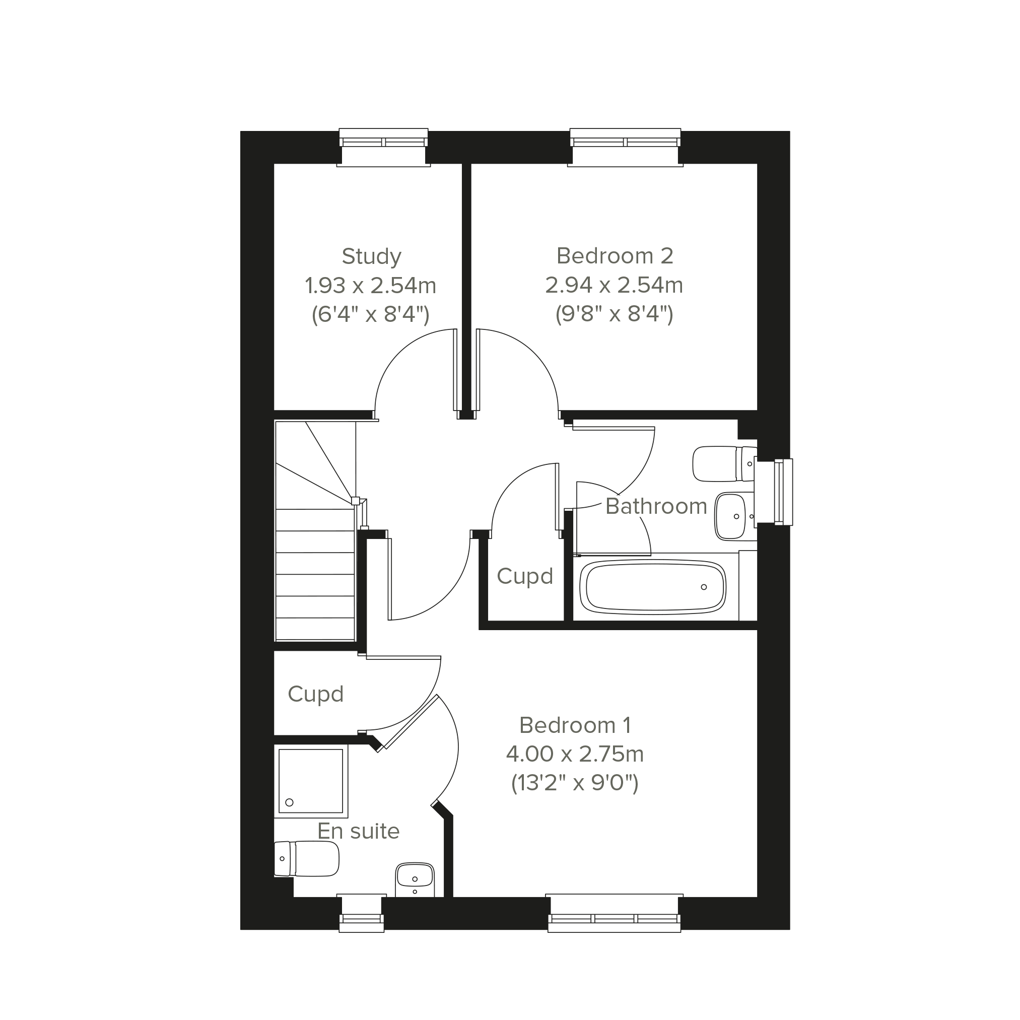 14, West Park, Castle Cary floorplan