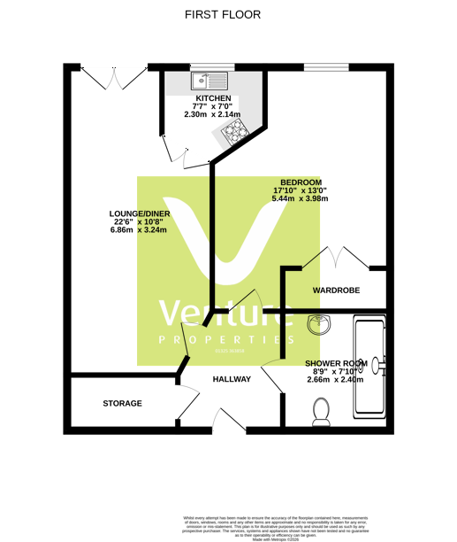 28, Squires Court, Darlington floorplan