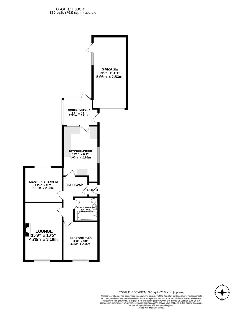 45, Brookdale, Preston floorplan