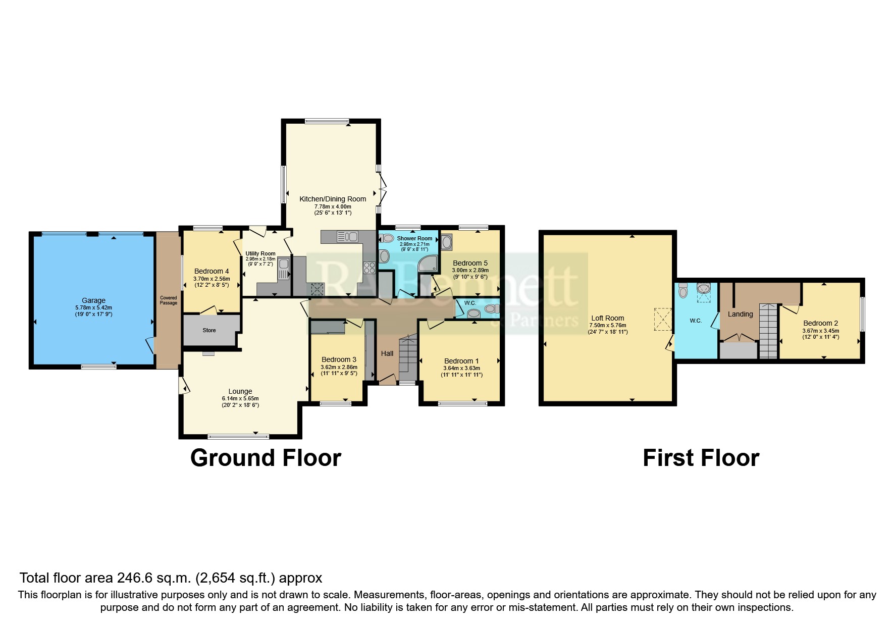 Cottons Lane, AshtonUnderHill, Evesham, Worcestershire WR11, 4 bedroom bungalow for sale