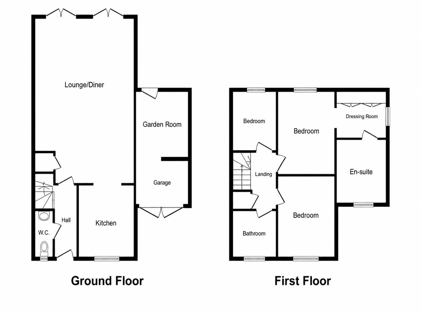 78, Grantham Avenue, Braintree floorplan