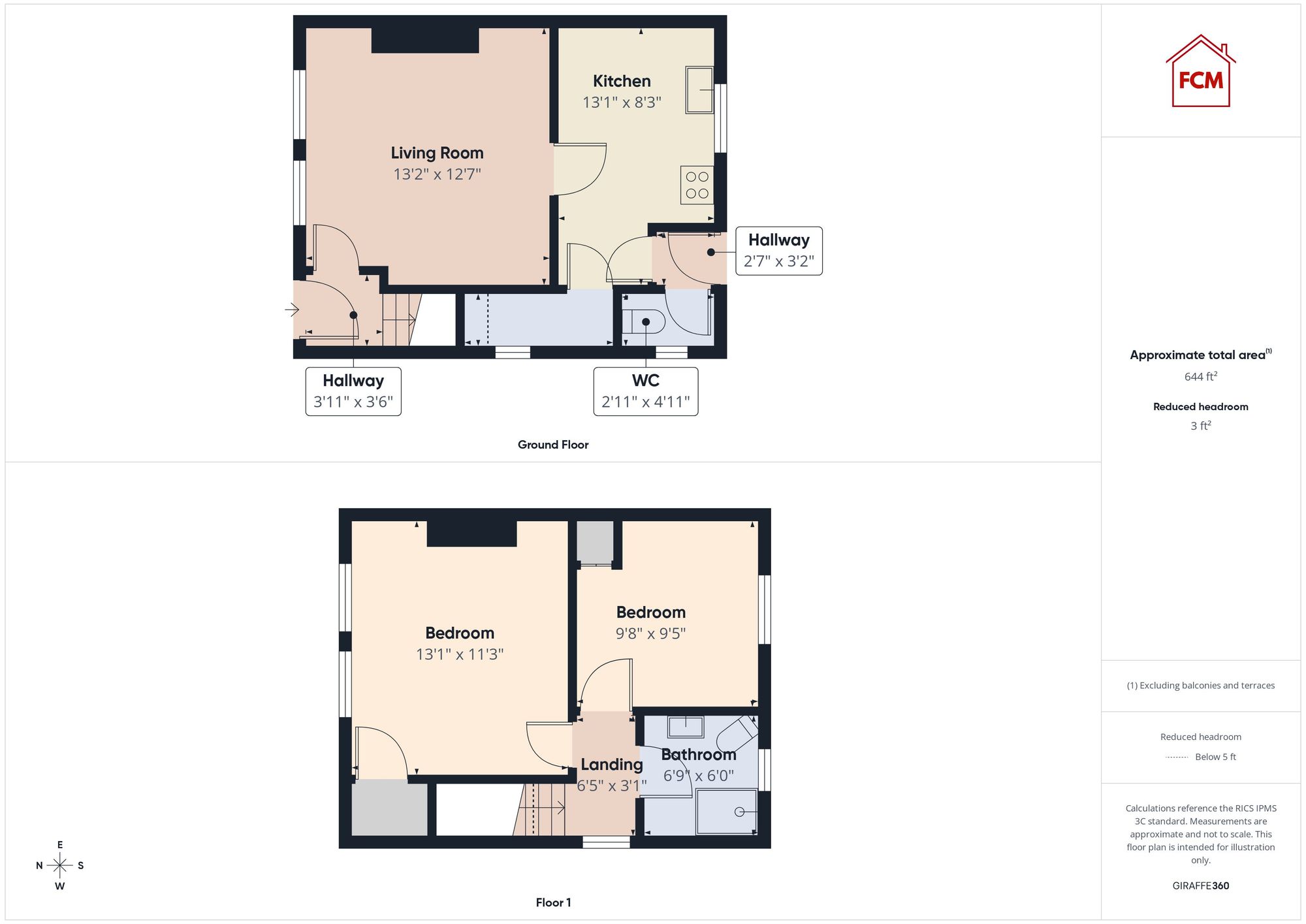 2 Ennerdale Terrace, Whitehaven floorplan