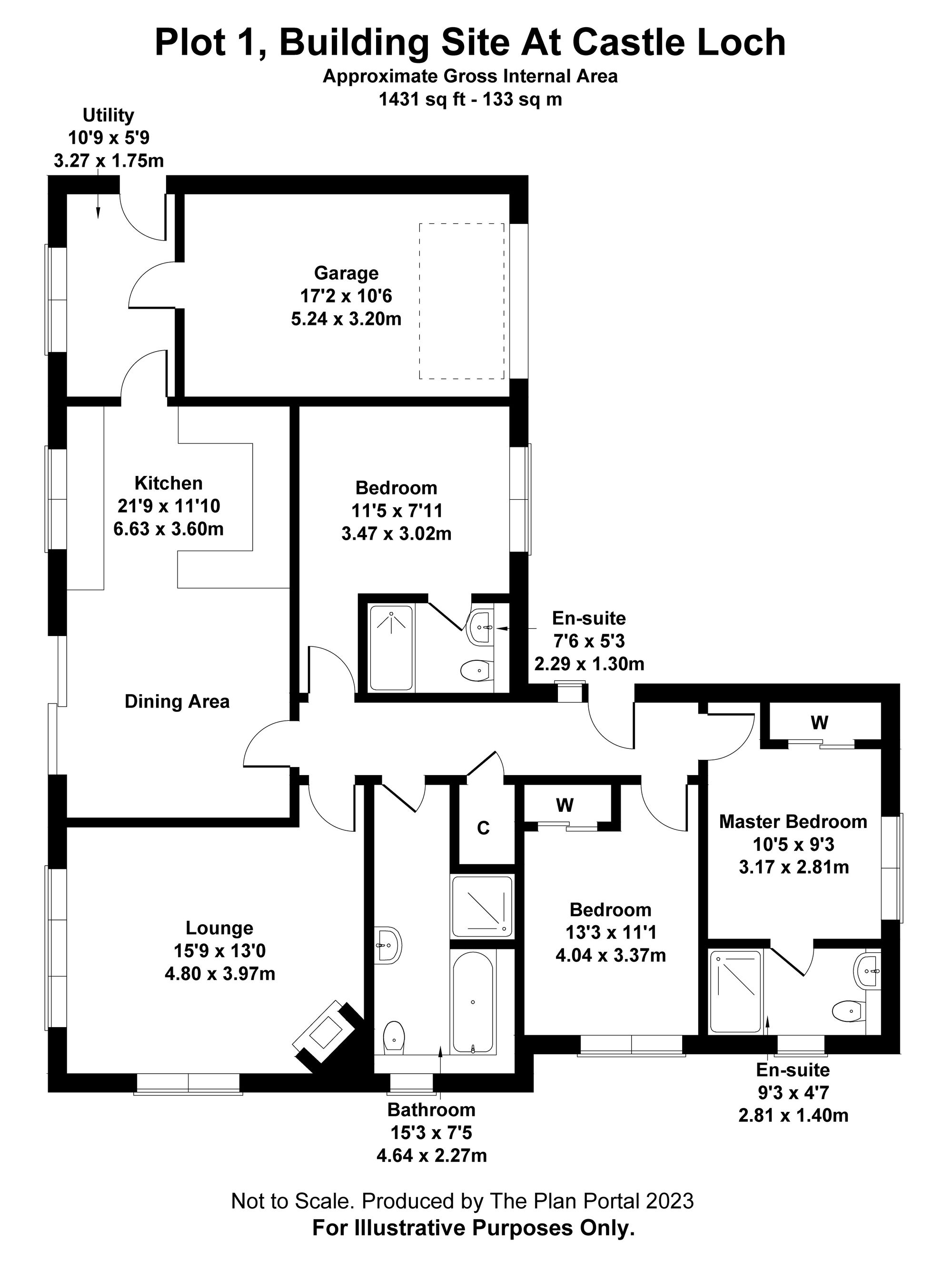 Plot 1, Castle Loch, Lochmaben DG11, 3 bedroom detached bungalow for sale 64683367 PrimeLocation