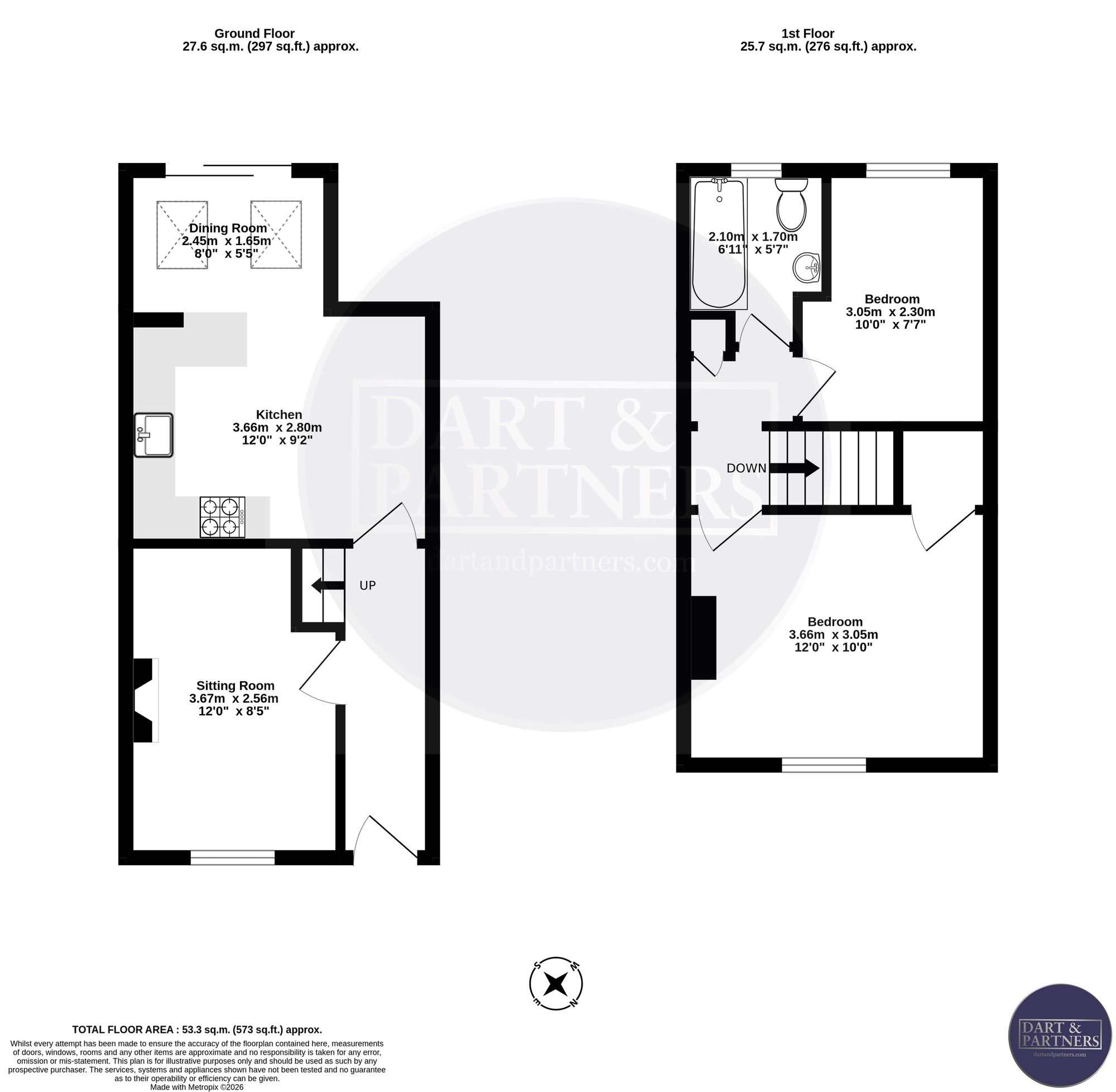 3 Daimonds Lane, Teignmouth floorplan