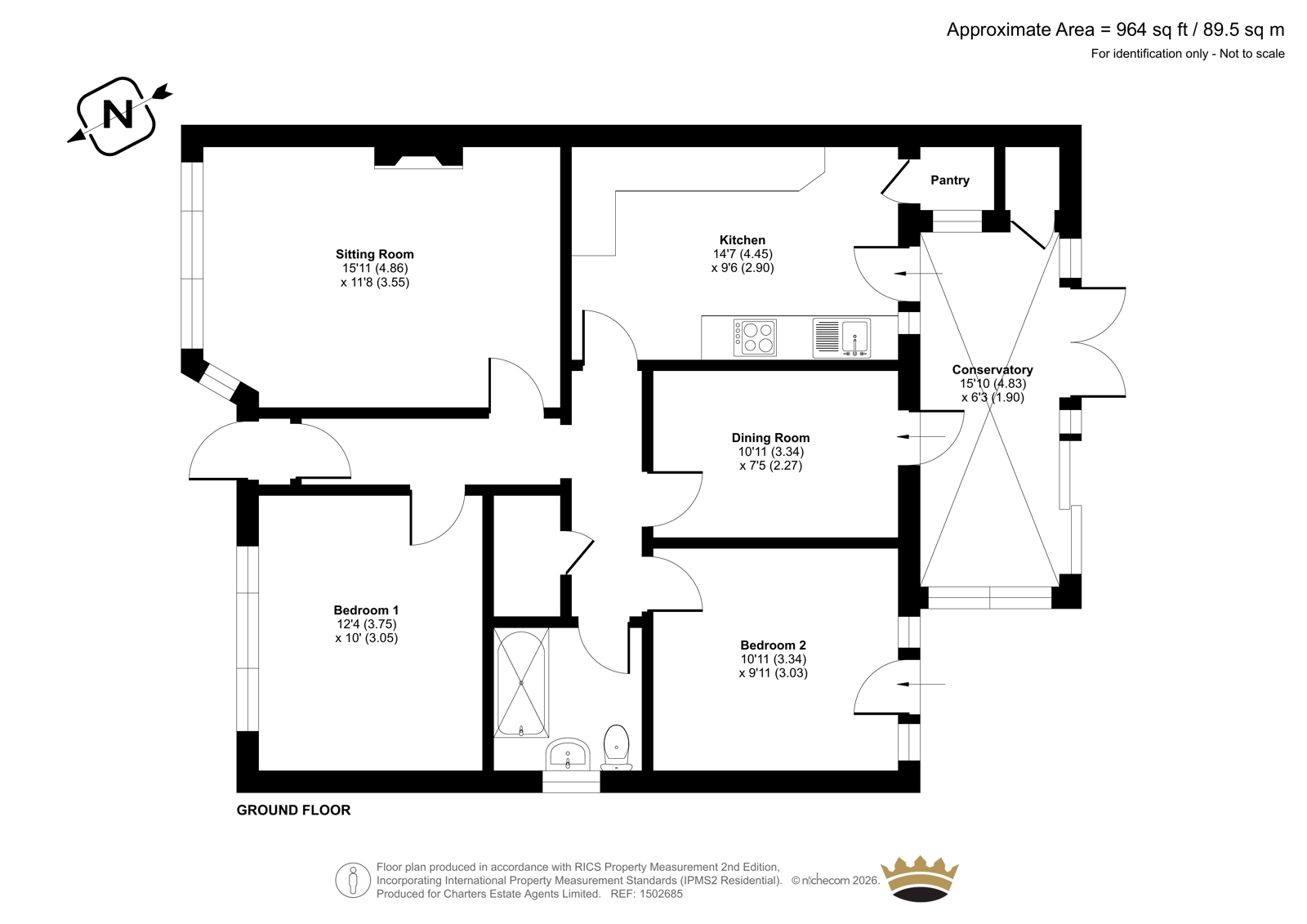 8, The Crescent, West Sussex floorplan