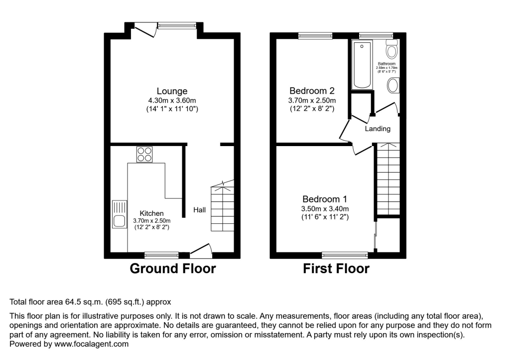 Deanery Court, Eldon Lane, Bishop Auckland, Durham DL14, 2 bedroom ...