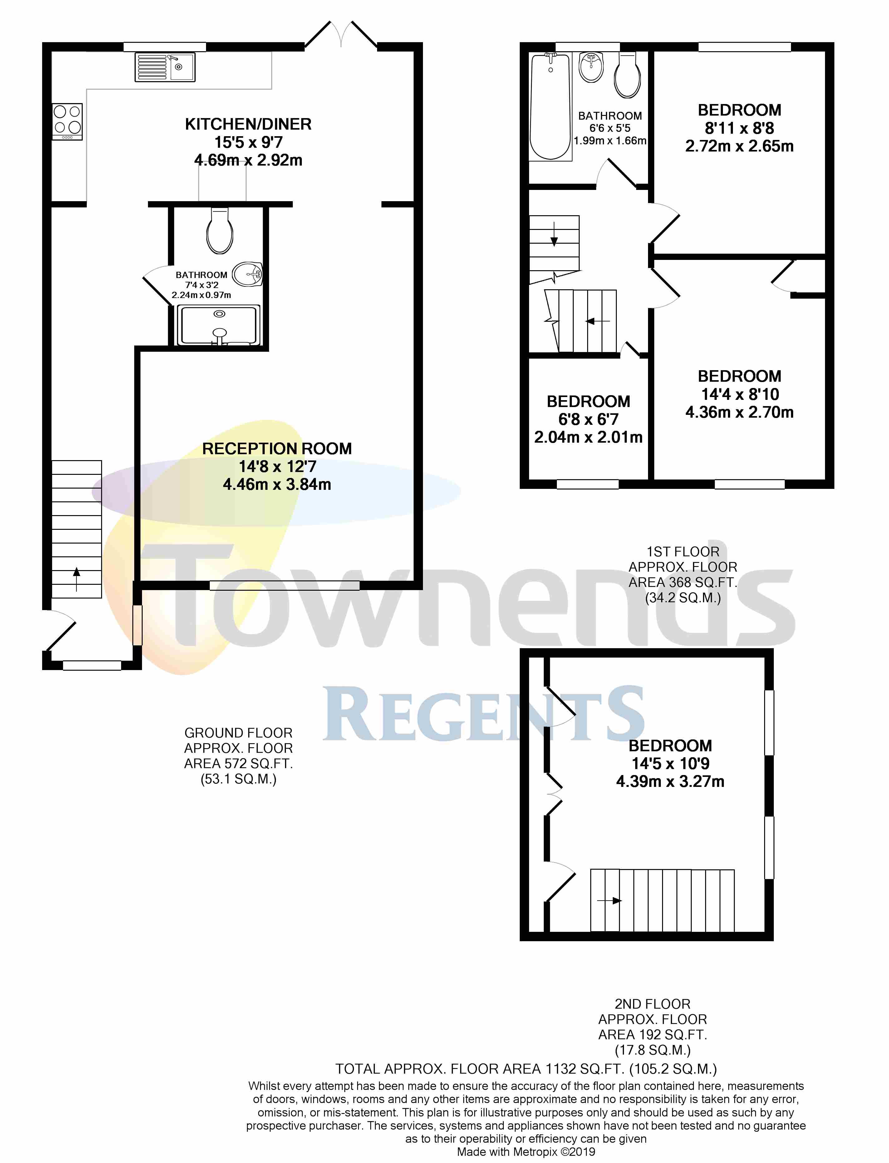 4 Bedrooms Semi-detached house for sale in Osborne Close, Hanworth TW13