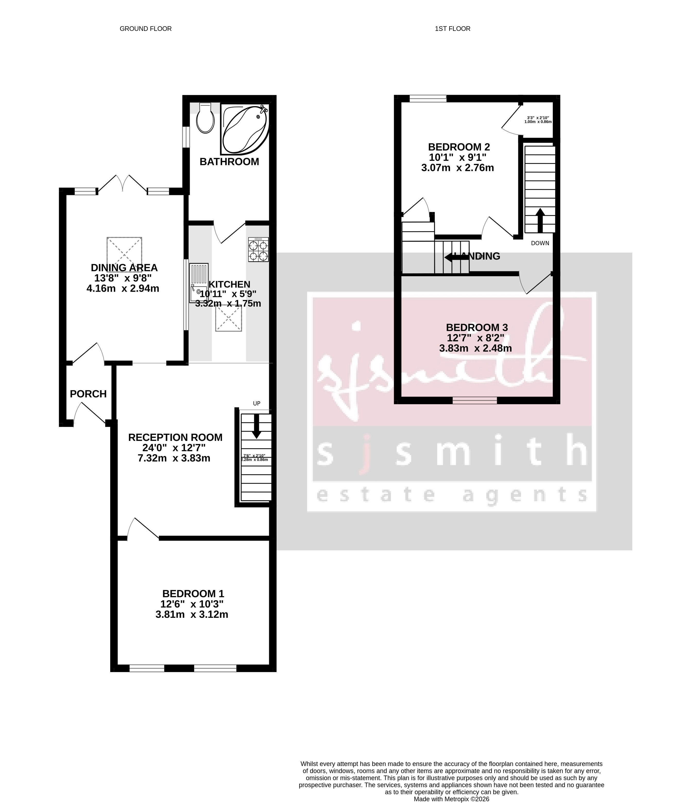 Room 3, 53, North Street, Egham floorplan