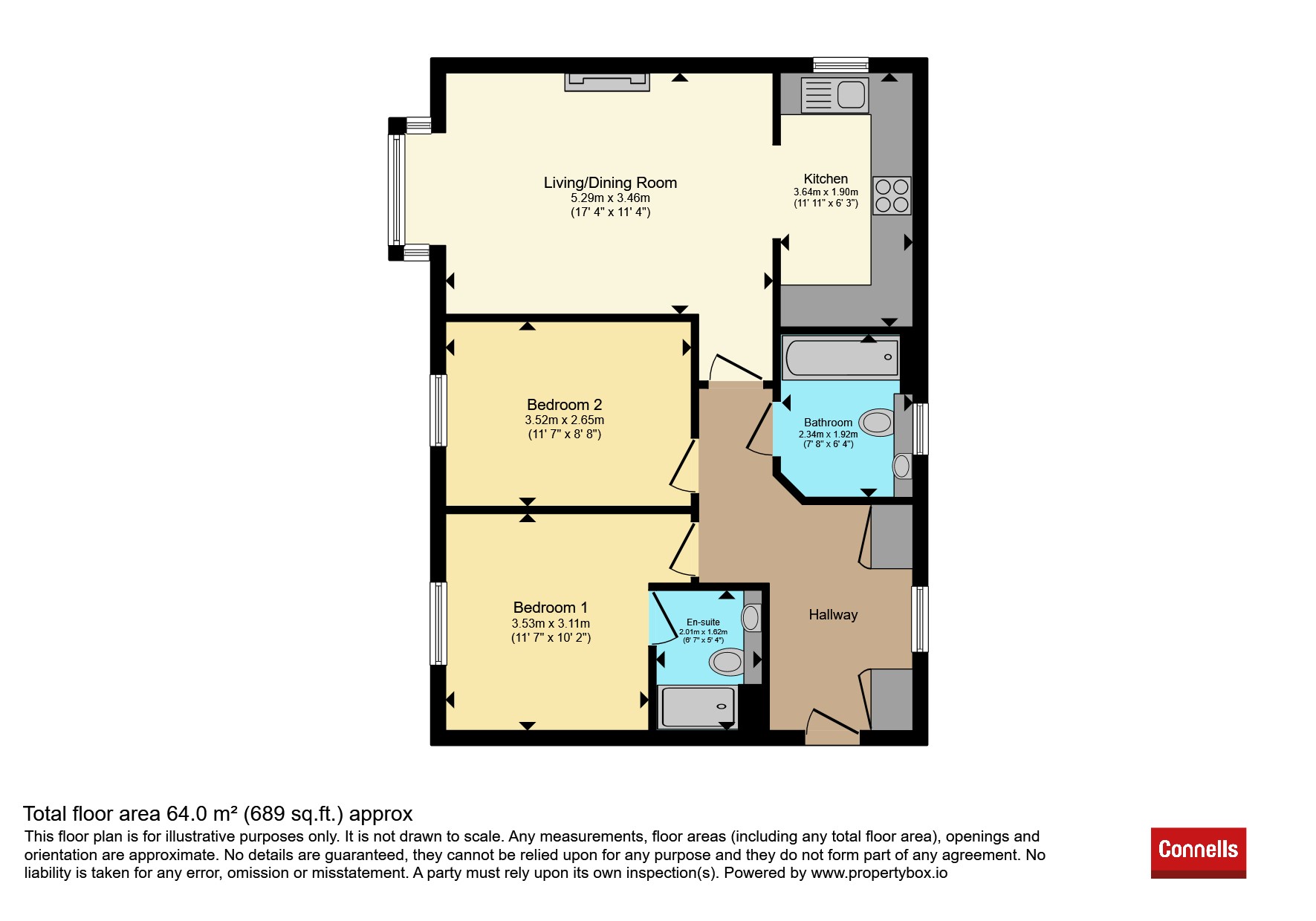 26, Kingsfield Way, Redhill floorplan