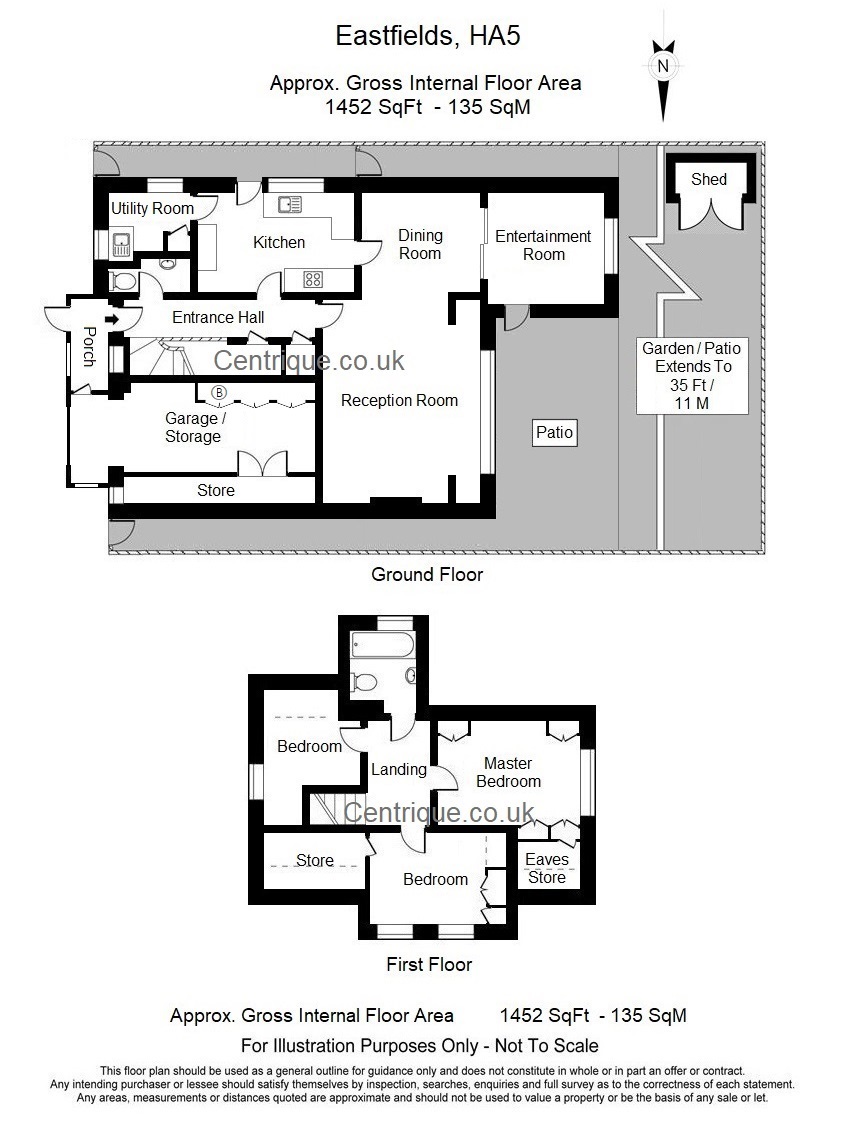 3 Bedrooms Detached bungalow for sale in Eastfields, Eastcote, Pinner, London HA5