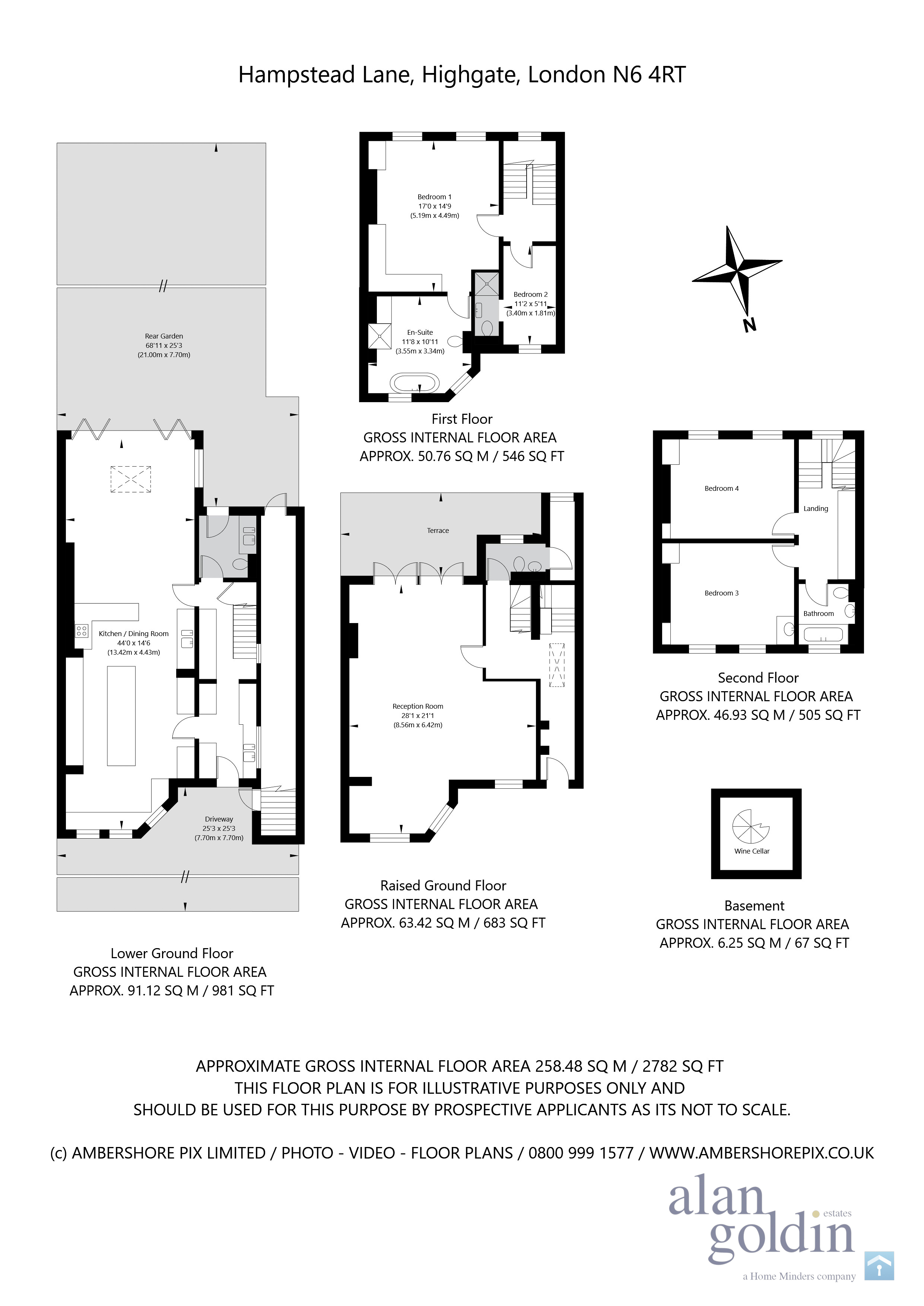 37, Hampstead Lane, London floorplan