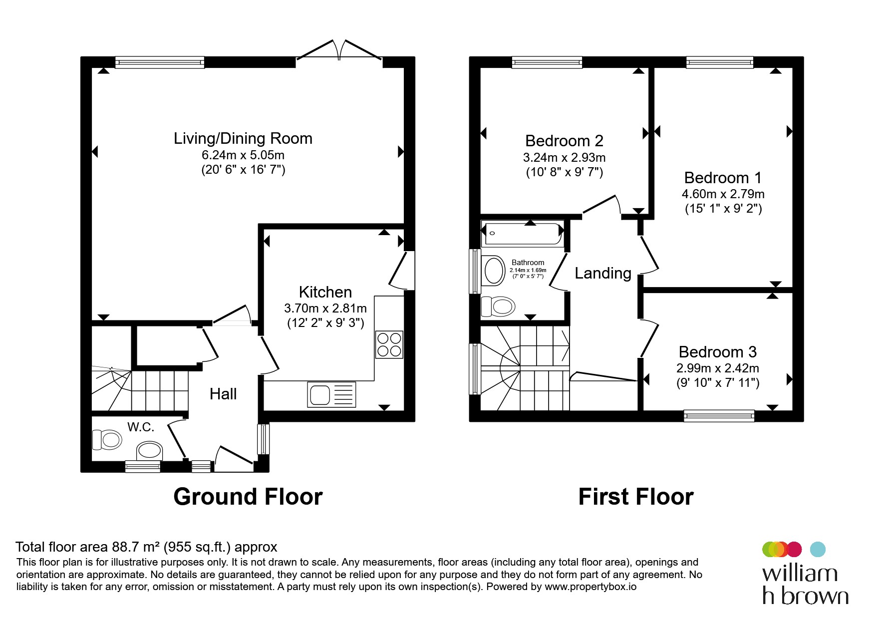 18, Acacia Grove, York floorplan