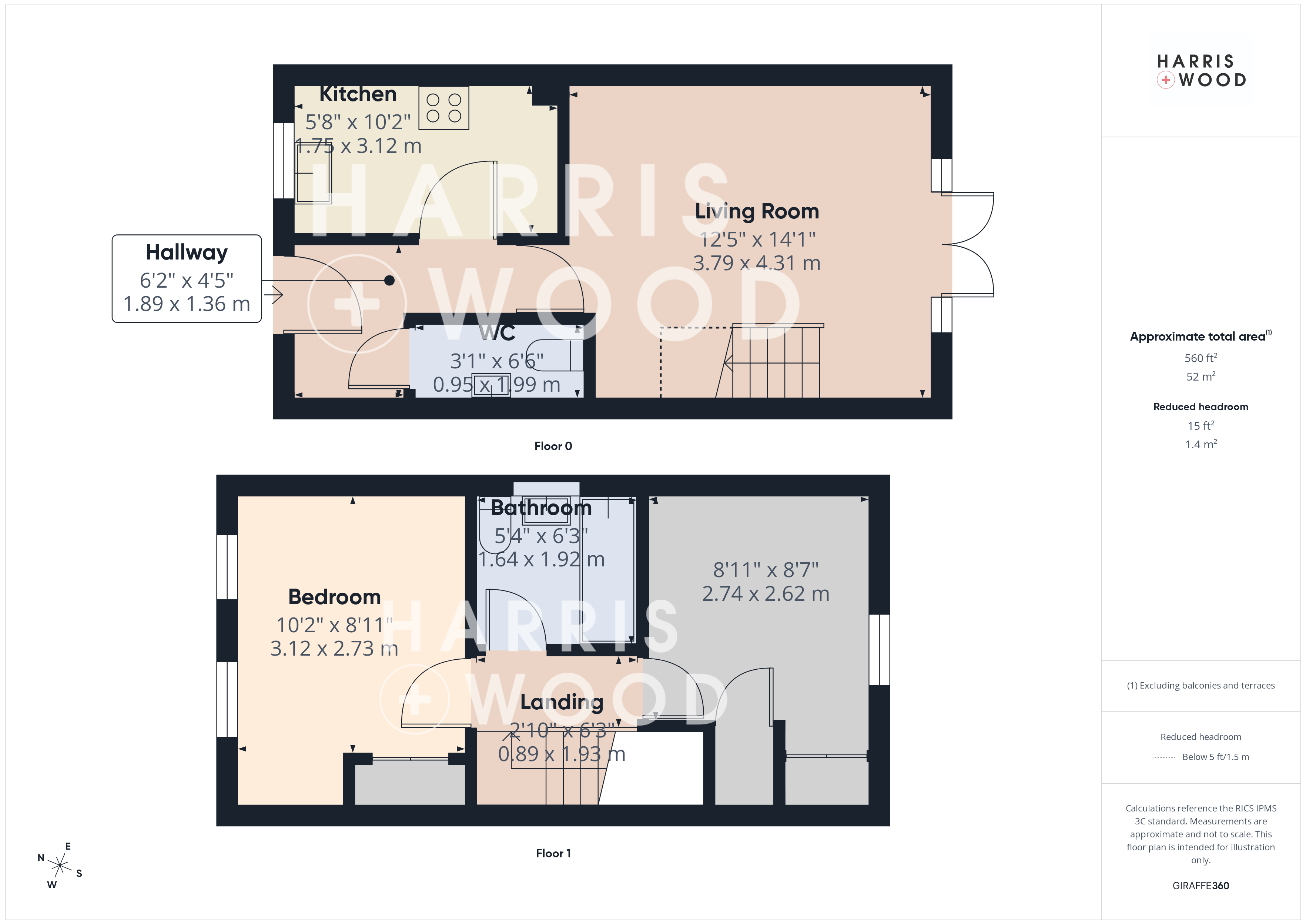 71, Springham Drive, Essex floorplan