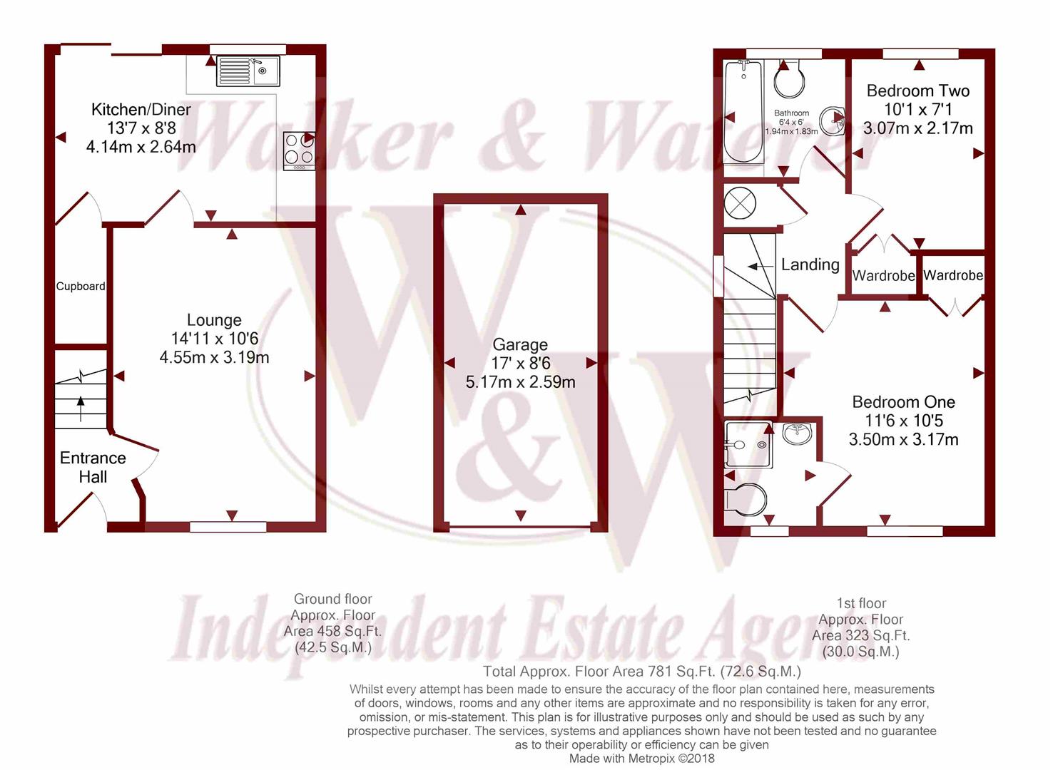 Rosemary Gardens, Fareham floorplan