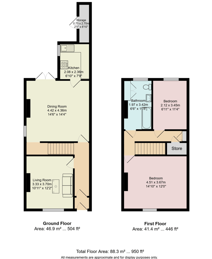 Lightbown Street, Darwen floorplan