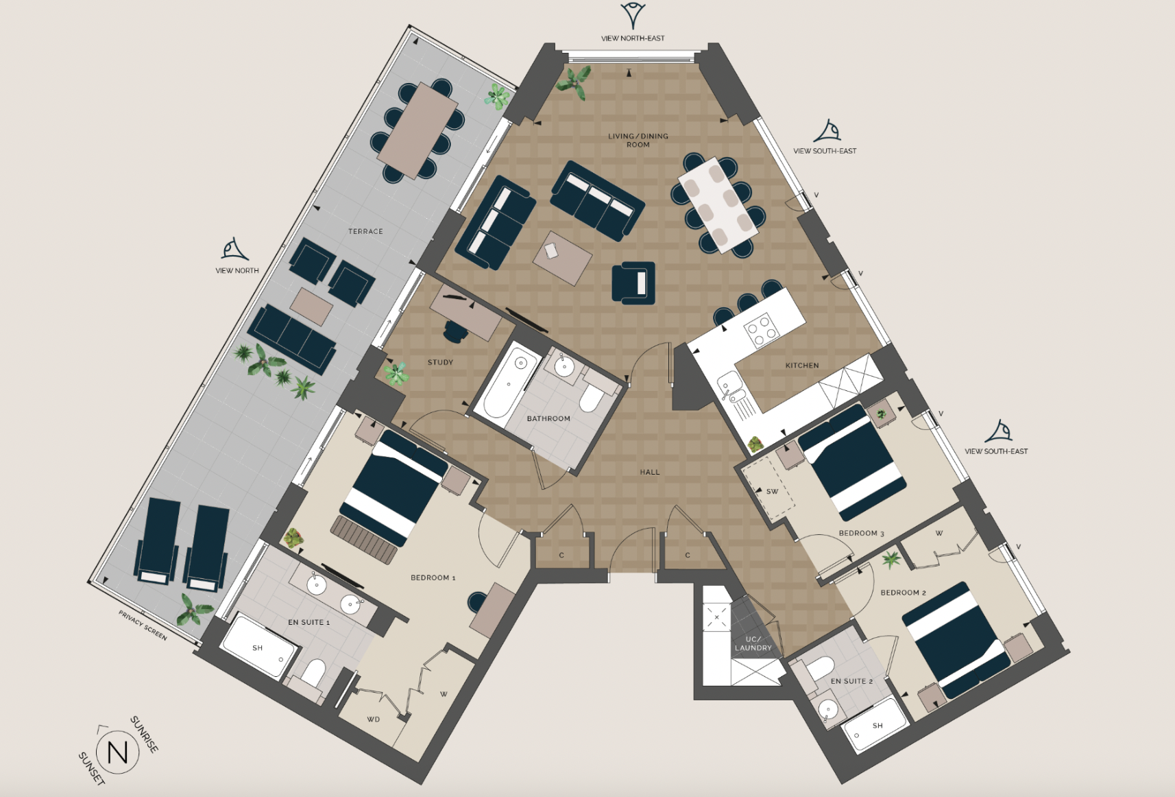 Wandsworth Mills, Armoury Way, London floorplan