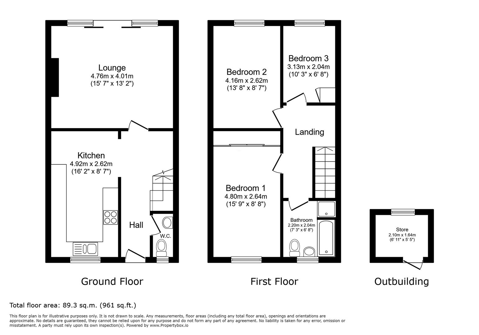 3, Brendon Road, Worthing floorplan
