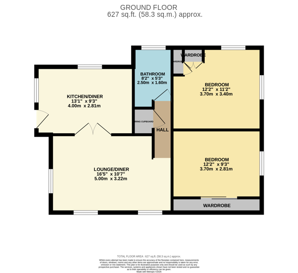 Guest Avenue, Branksome floorplan