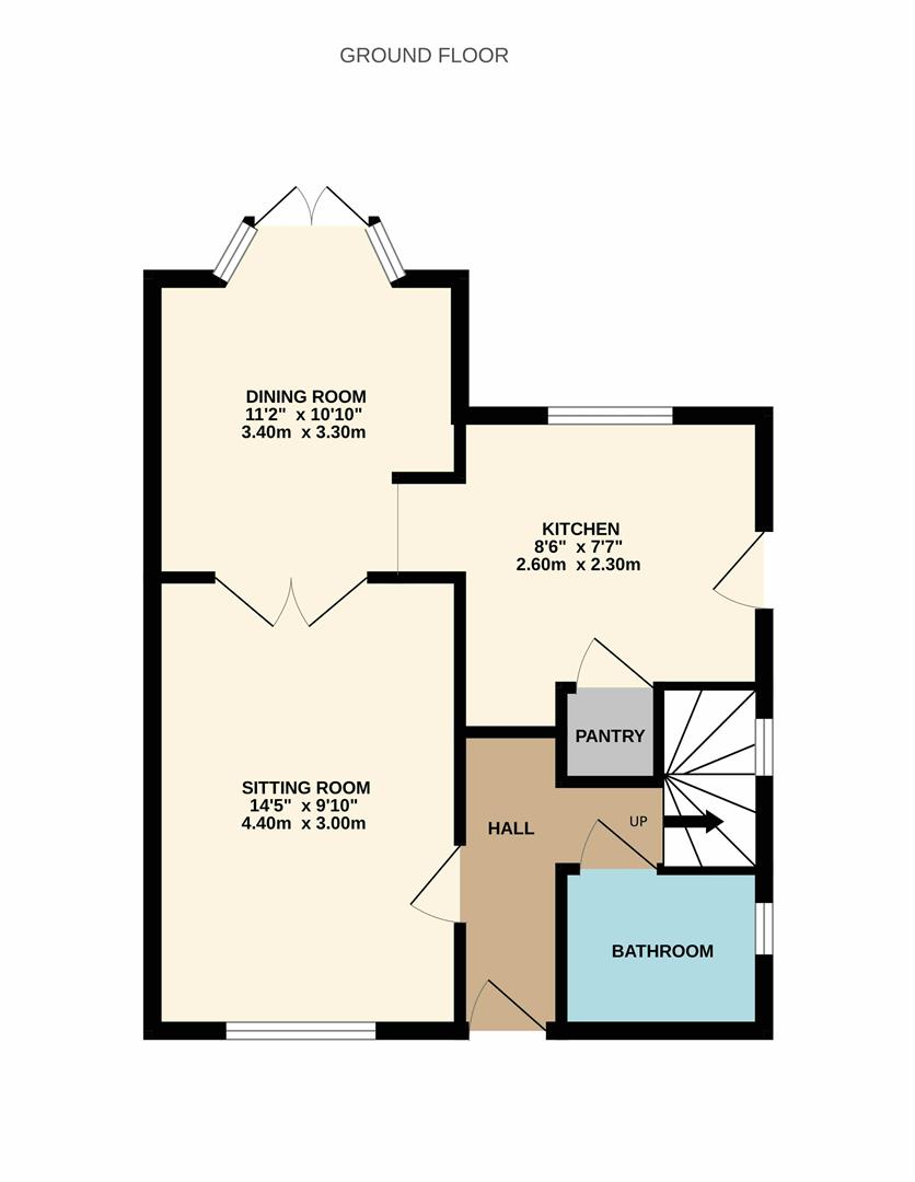28, Knightley Road, Northampton floorplan