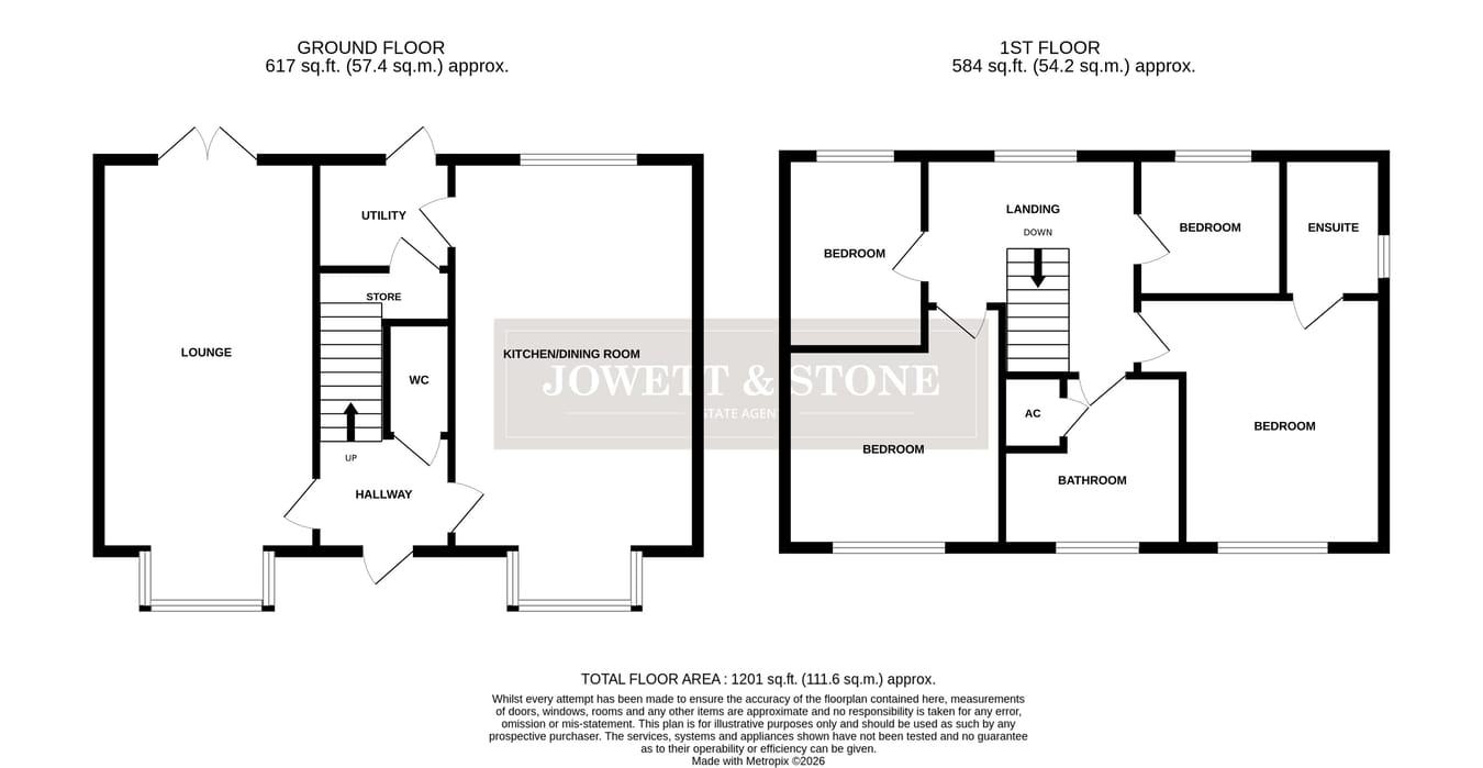 7, Maddock Close, Leicester floorplan