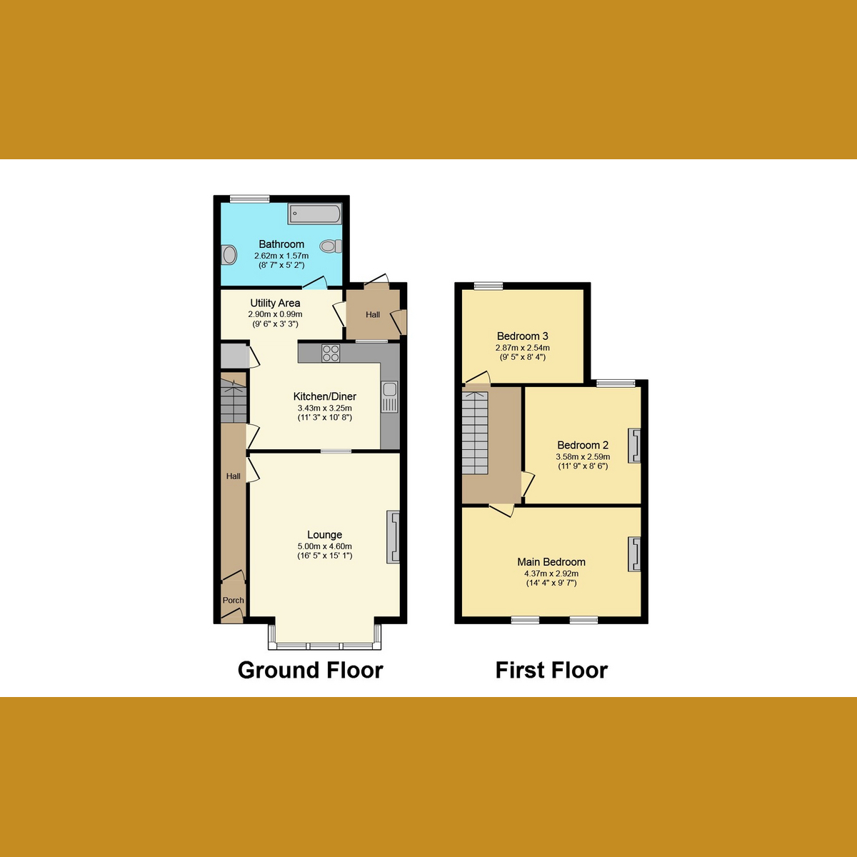 22, The Grove, Southend-on-sea floorplan