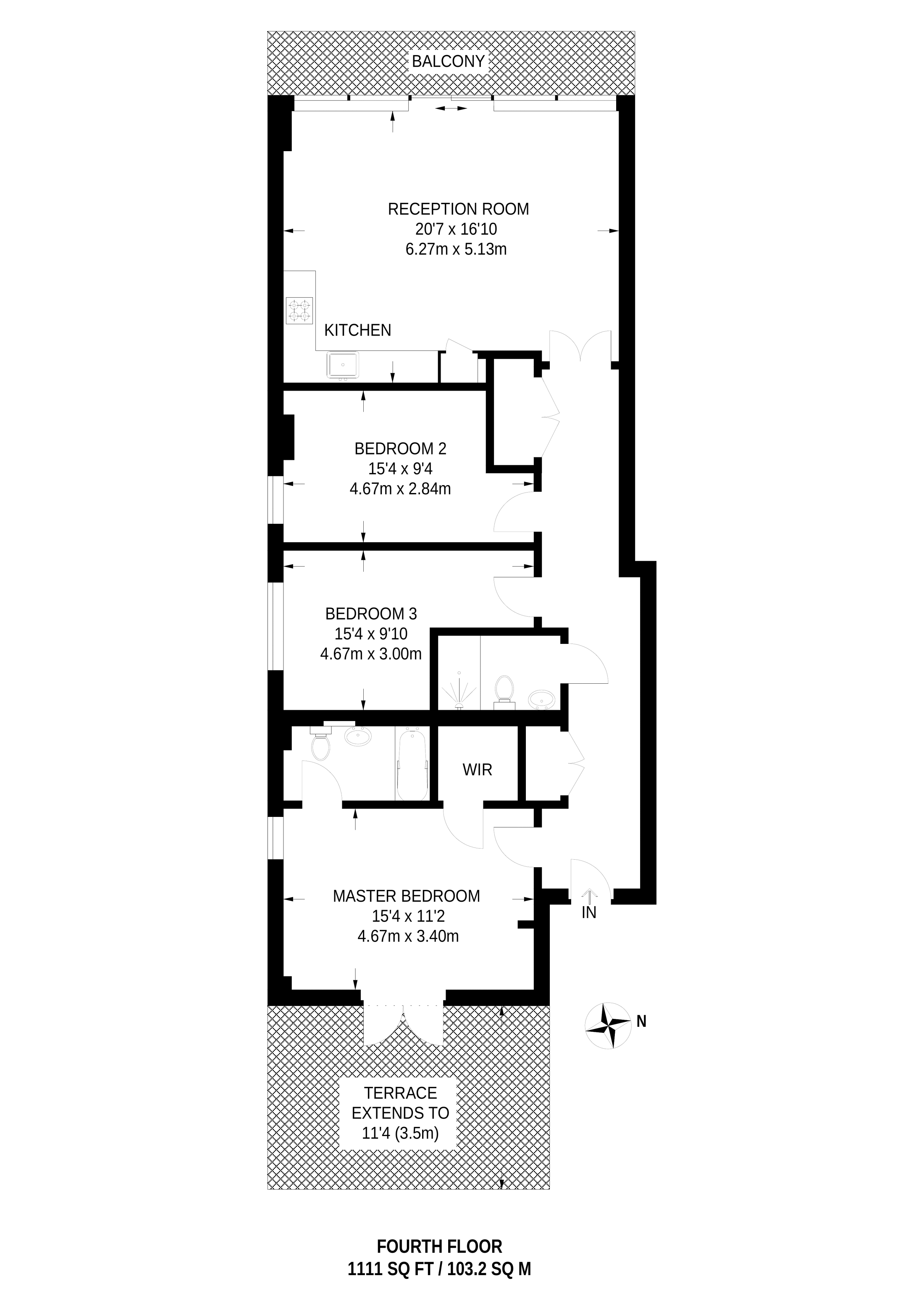 3 Bedrooms Flat to rent in Campbell Court, Kidbrooke, Kidbrooke SE9