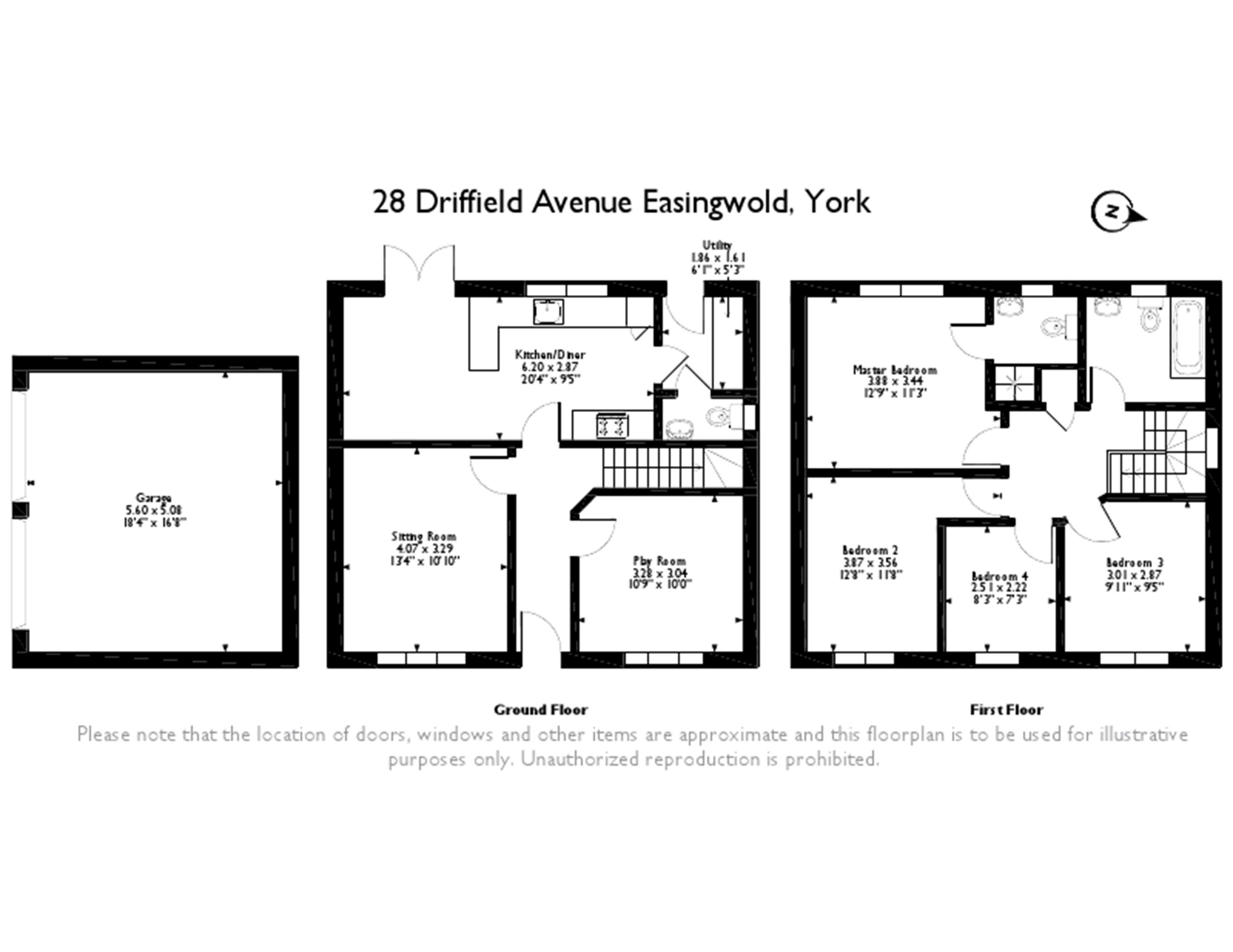 4 Bedrooms Detached house for sale in Driffield Avenue, Easingwold, York YO61