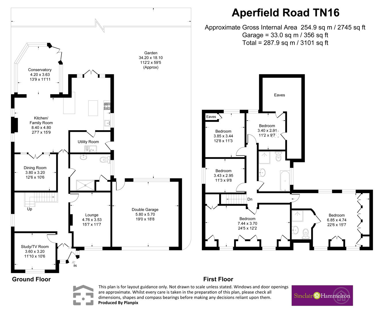 20, Aperfield Road, Biggin Hill floorplan