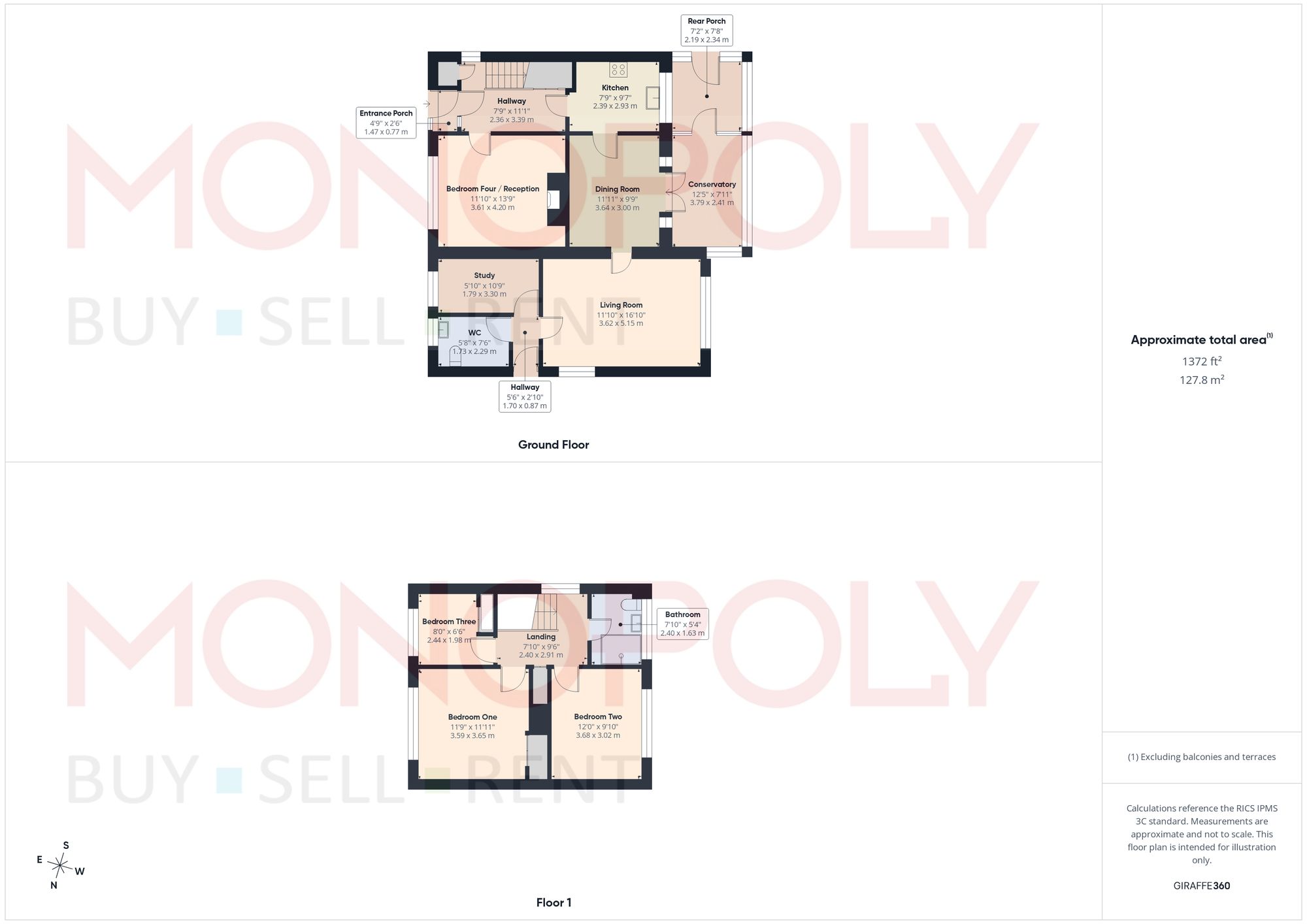 Ridgemount Summerhill Road, Wrexham floorplan
