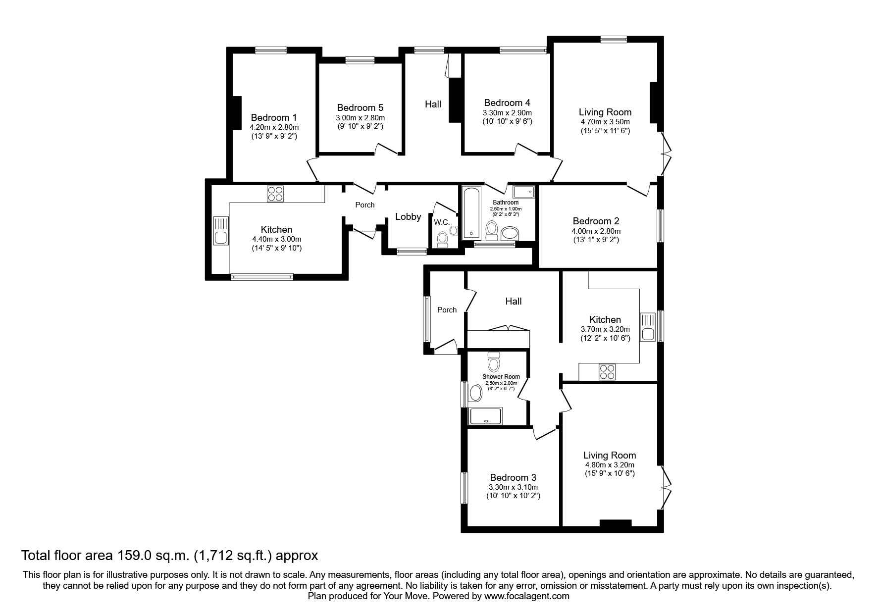 Blackford, Carlisle, Cumbria CA6, 4 bedroom bungalow for sale