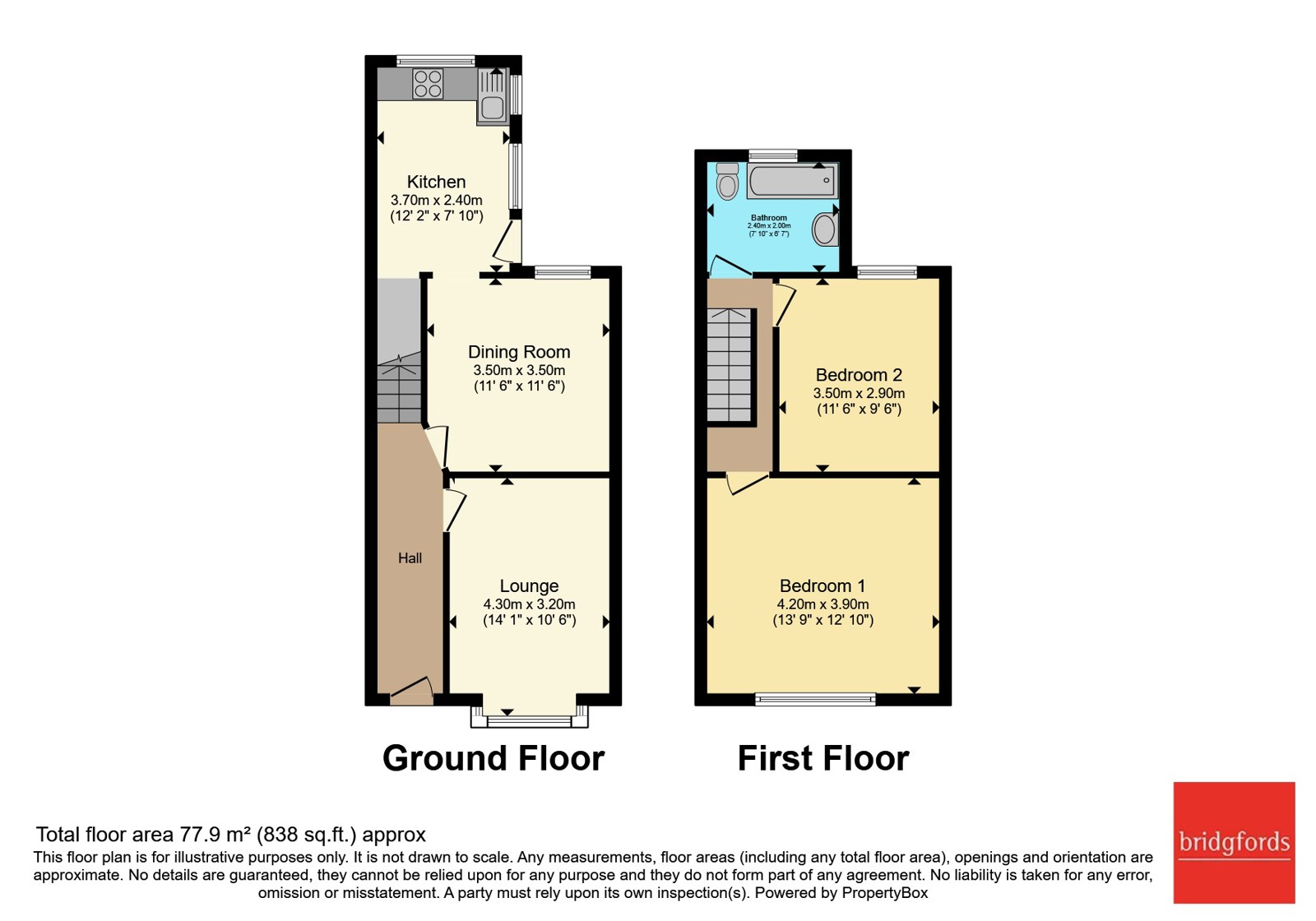 79, Henderson Street, Greater Manchester floorplan