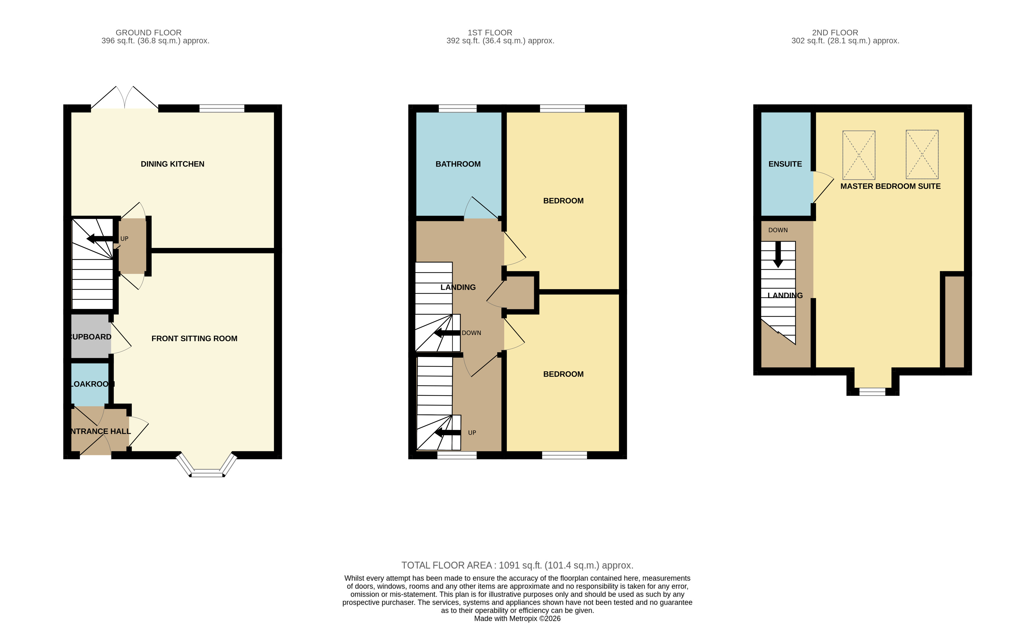 19, Ashton Close, Ashbourne floorplan
