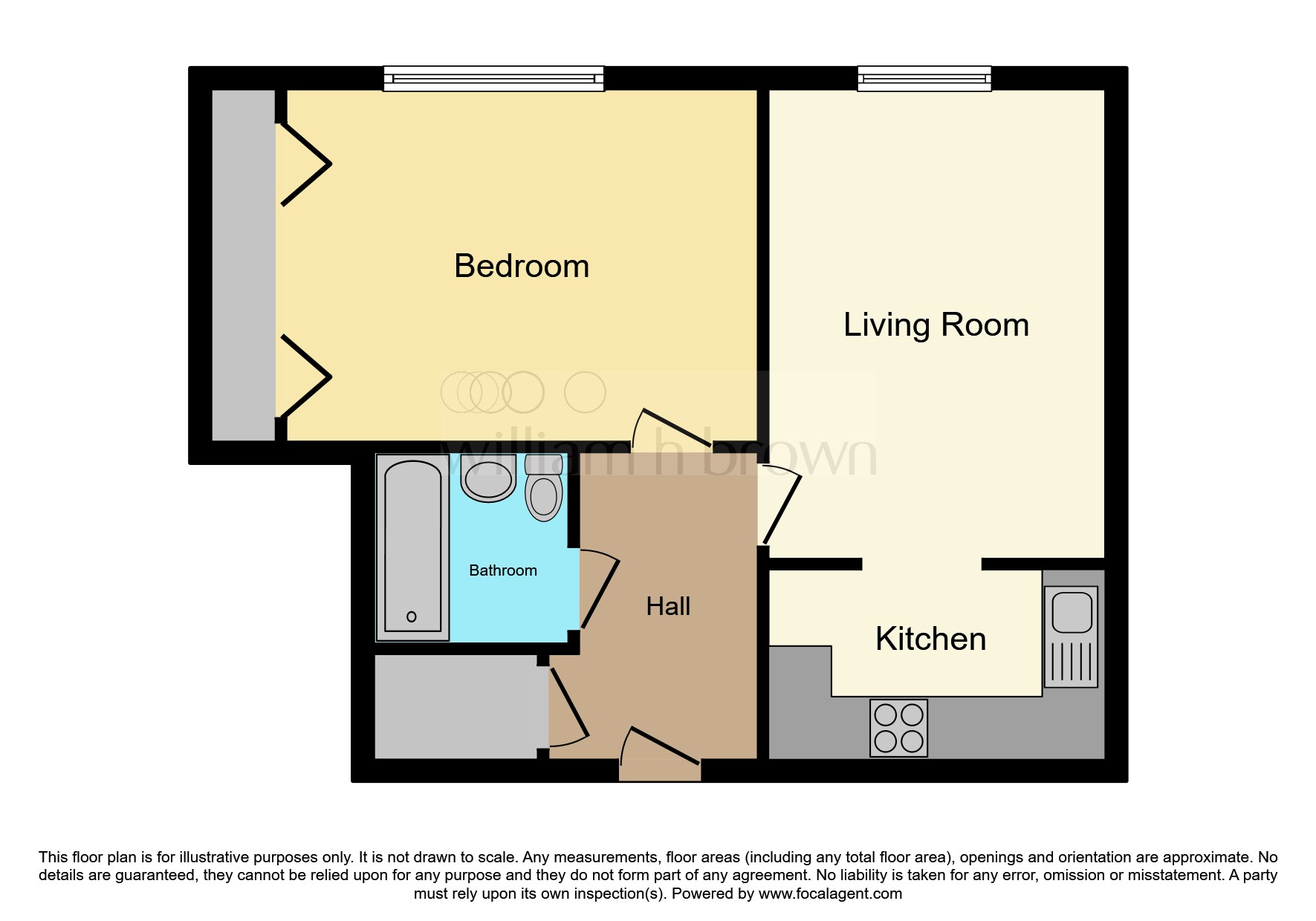 Apartment 301, 3, Anchor Street, Ipswich floorplan