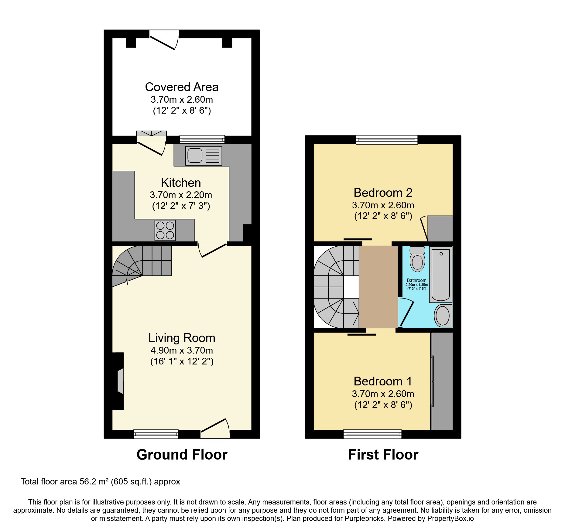 95, Warren Avenue, Leicester floorplan