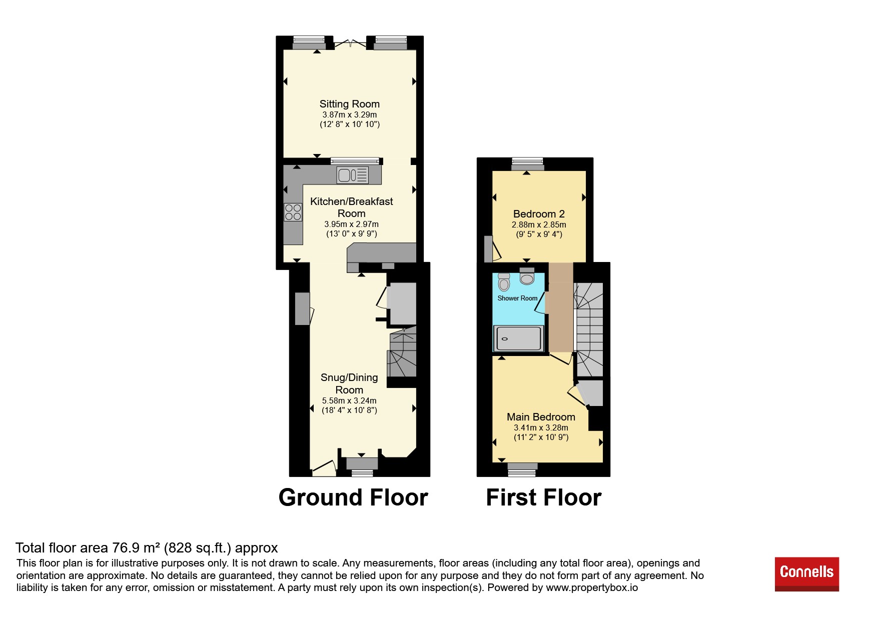 8, Philcote Street, Banbury floorplan